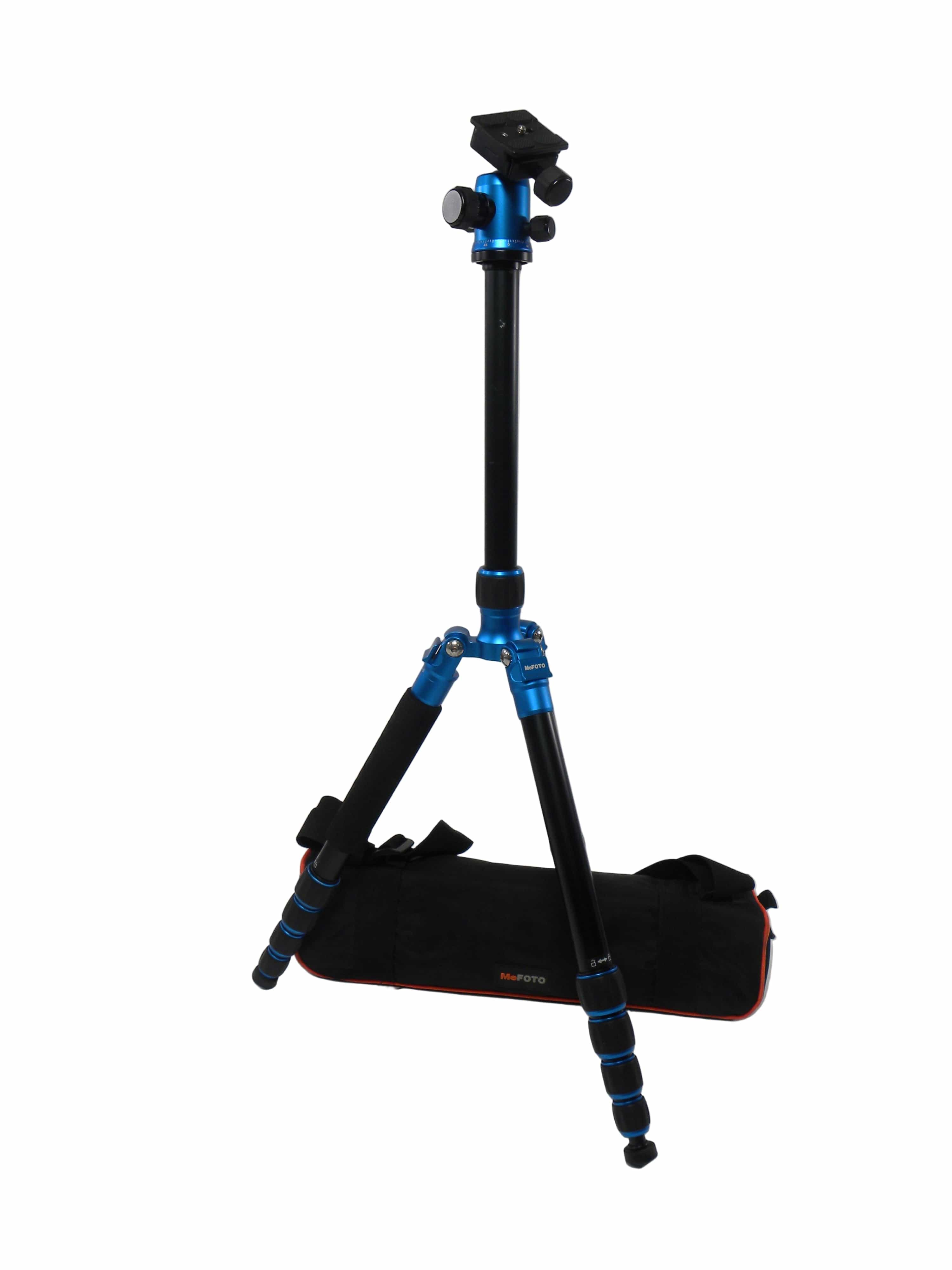 MeFoto A1350 Aluminum Tripod (Blue) w/Q1 Head