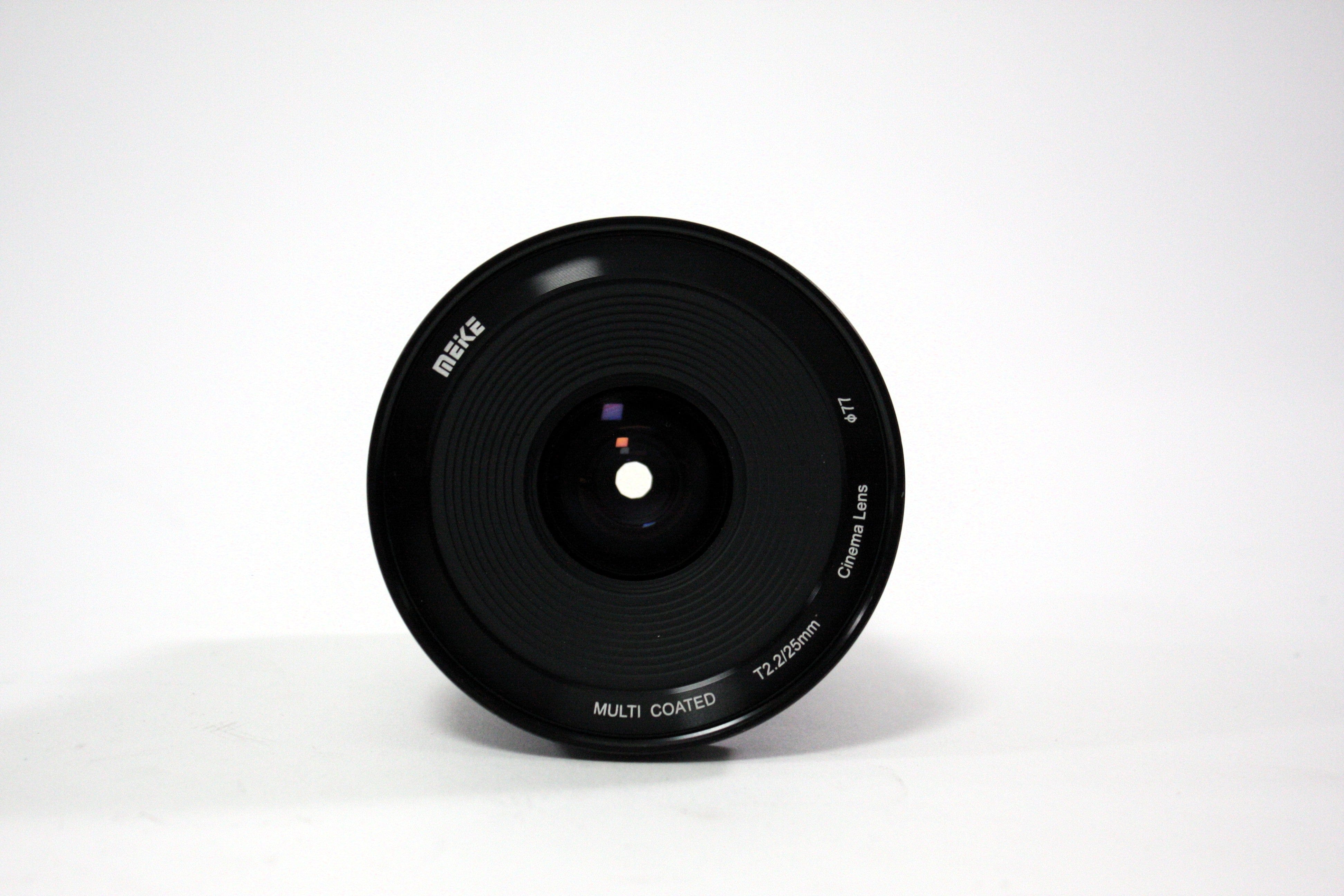 Meike 25mm T/2.2 Multi Coated Cinema Lens for Micro 4/3 Mount AS-IS