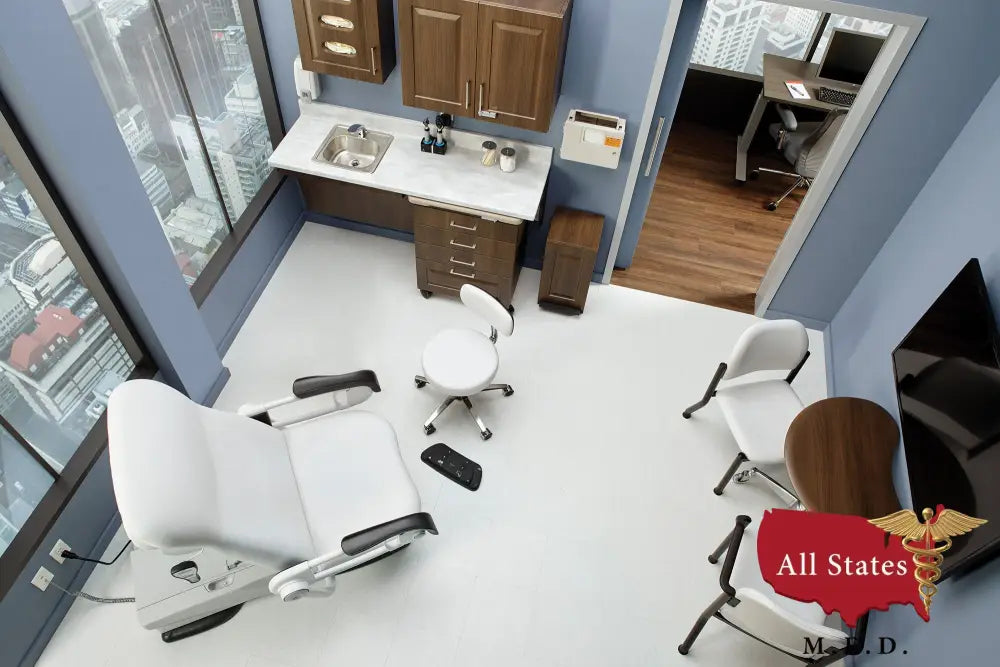 MIDMARK 626 BARRIER-FREE EXAMINATION CHAIR BRAND NEW