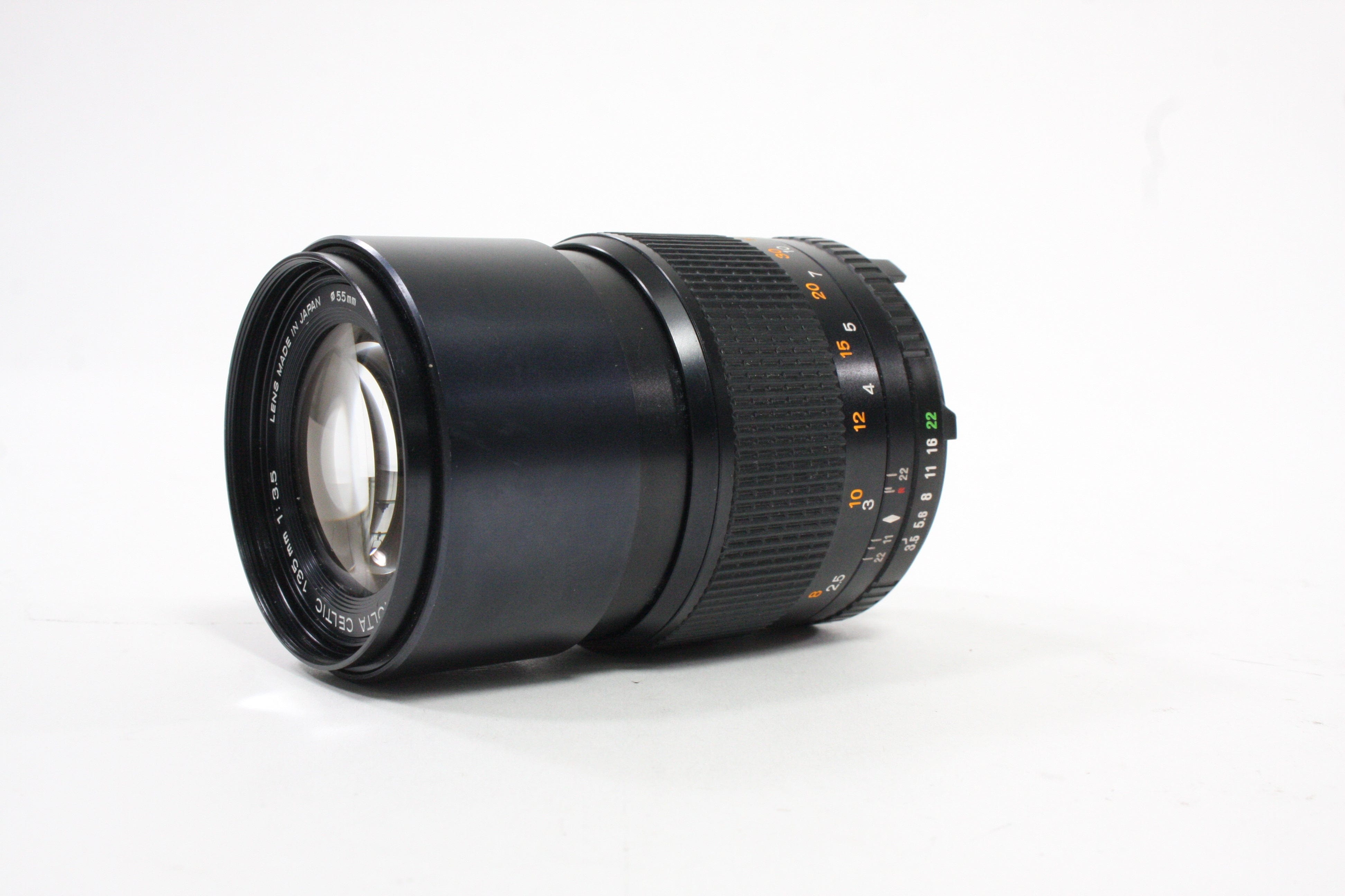 Minolta 135mm f/3.5 Celtic Lens for Minolta MD Mount