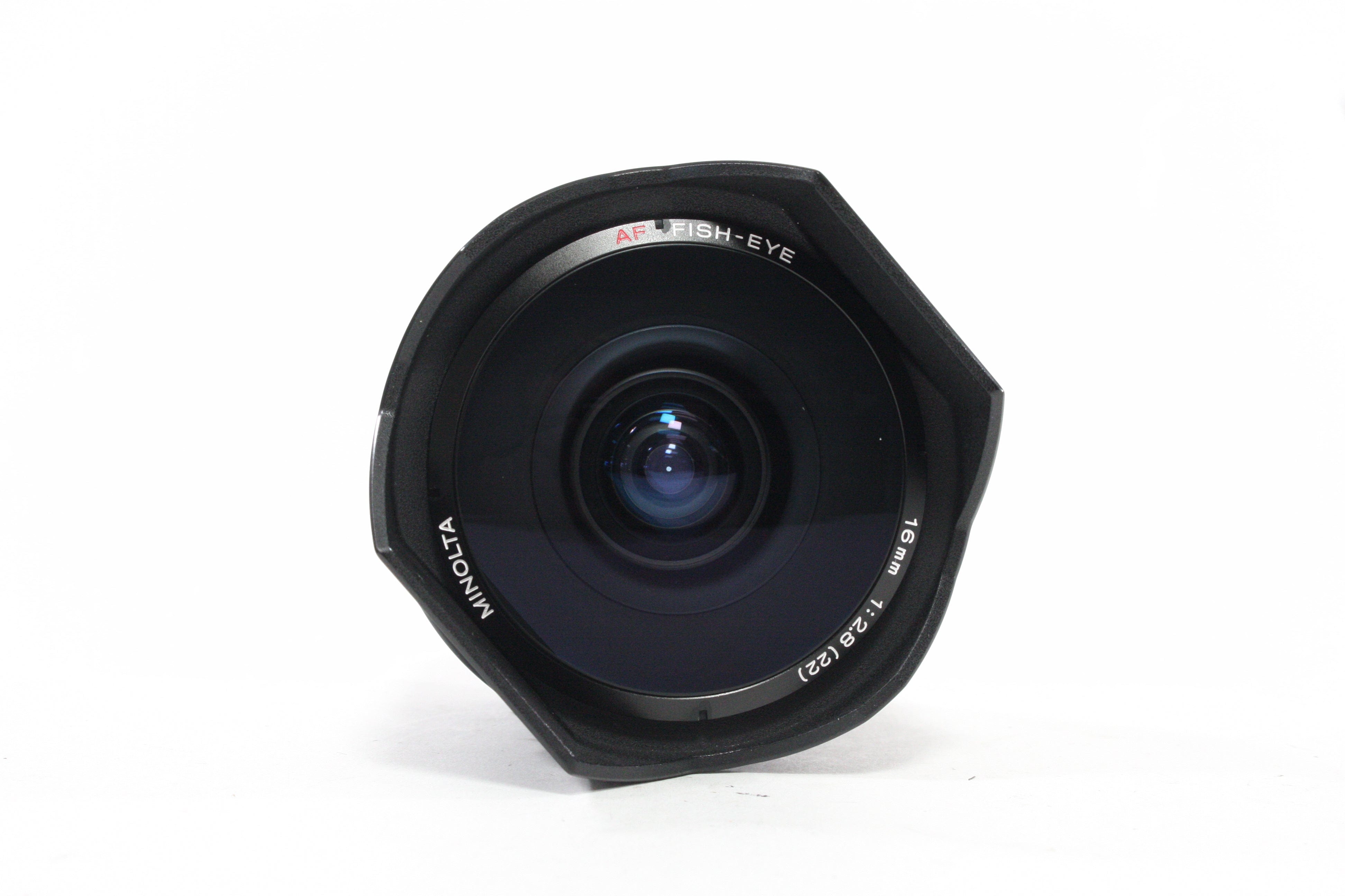 Minolta 16mm f/2.8 AF Fish-Eye Lens for A Mount