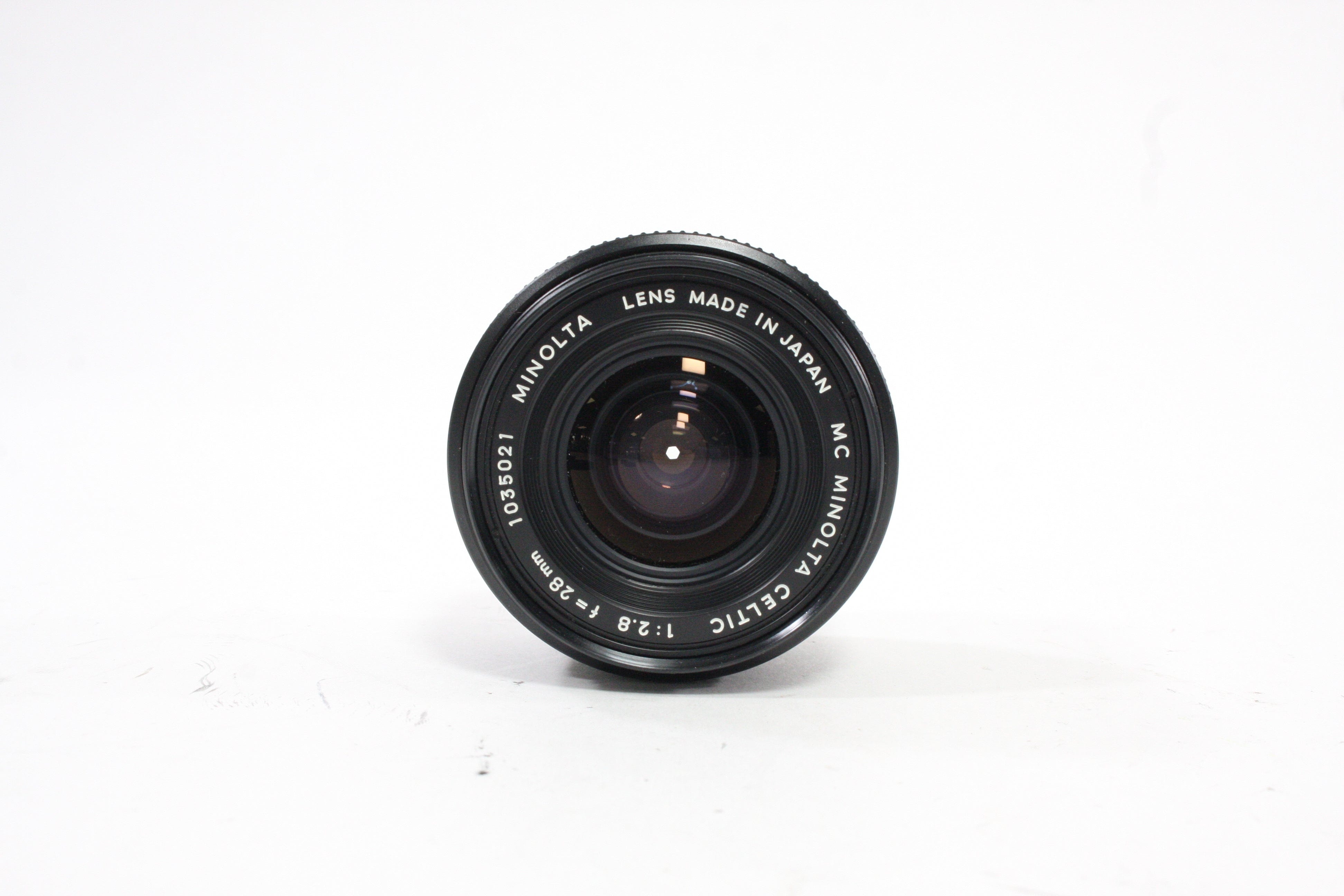 Minolta 28mm f/2.8 Celtic Lens for Minolta MD Mount