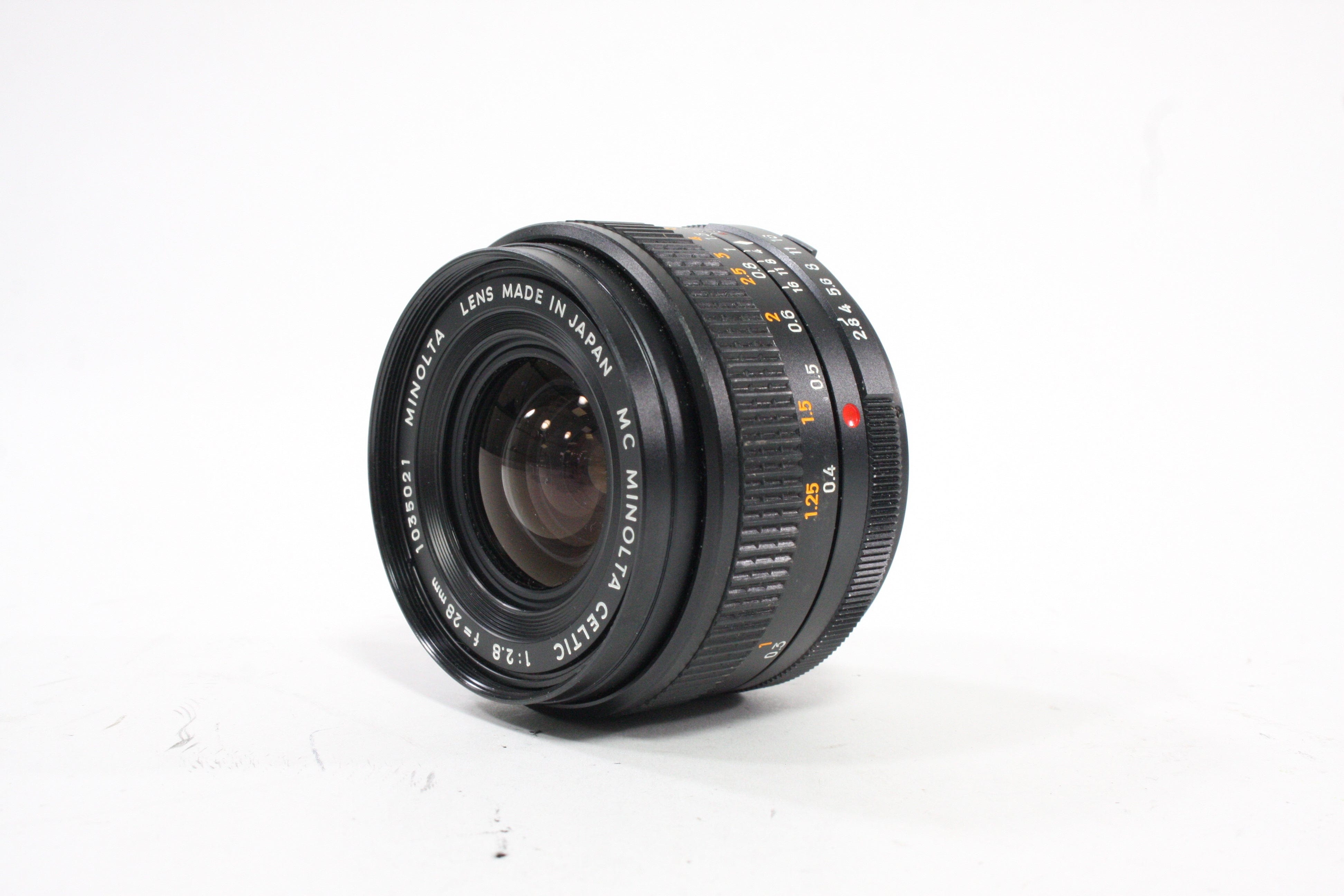 Minolta 28mm f/2.8 Celtic Lens for Minolta MD Mount