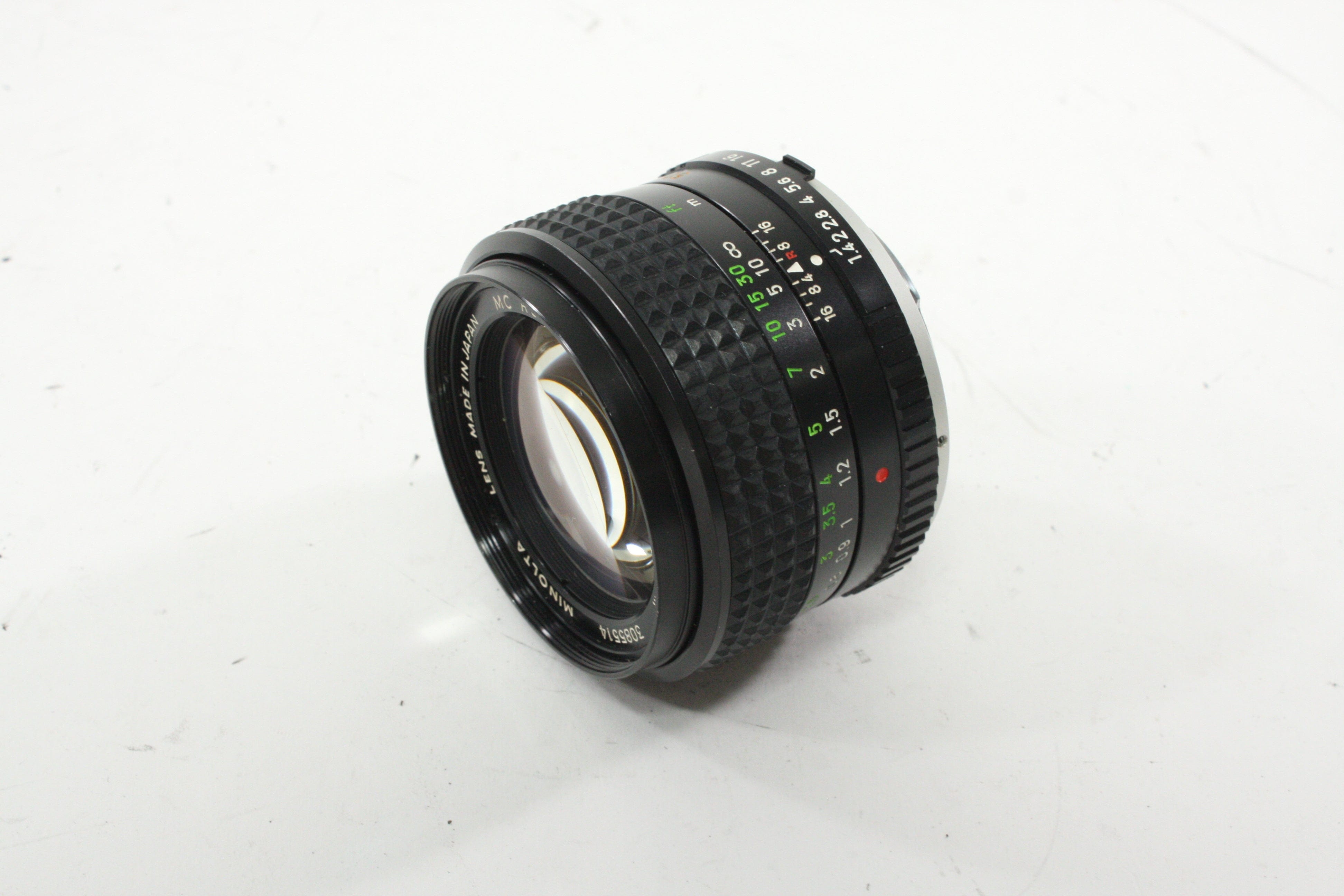 Minolta 50mm f/1.4 MC Rokkor-PG Lens for Minolta MD Mount