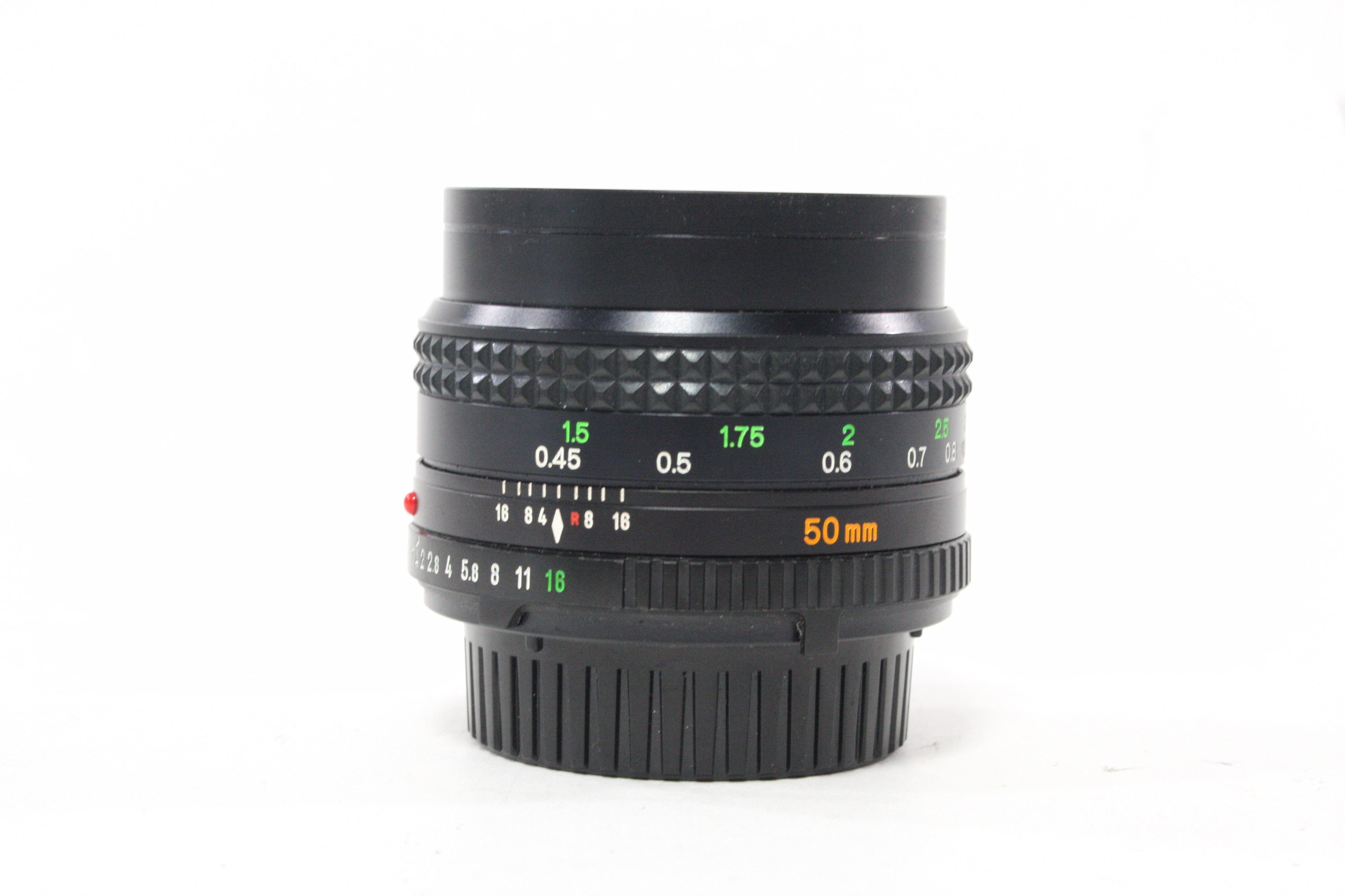 Minolta 50mm f/1.4 MD Rokker-X Lens for Minolta MD Mount