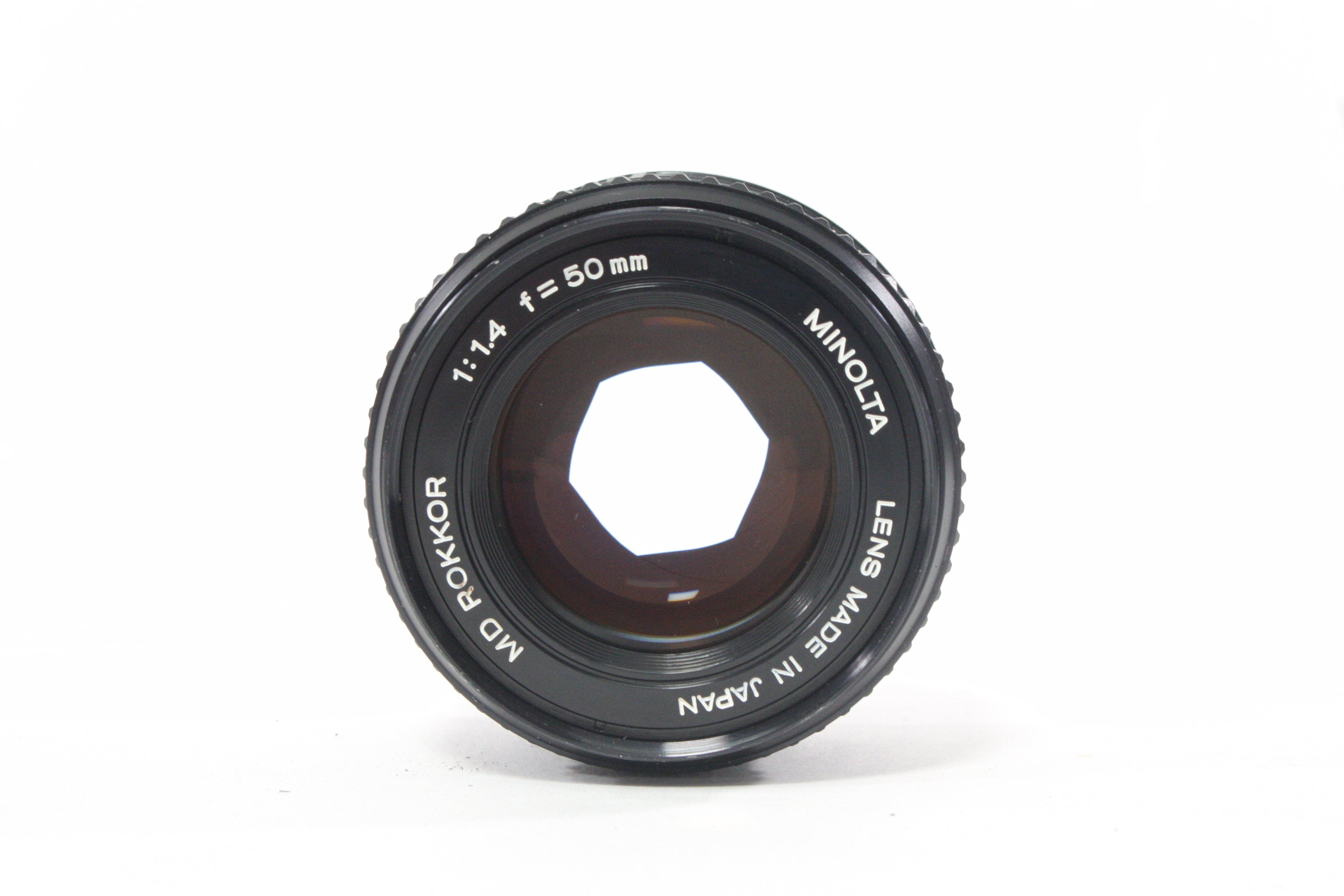 Minolta 50mm f/1.4 MD Rokkor Lens for Minolta MD Mount
