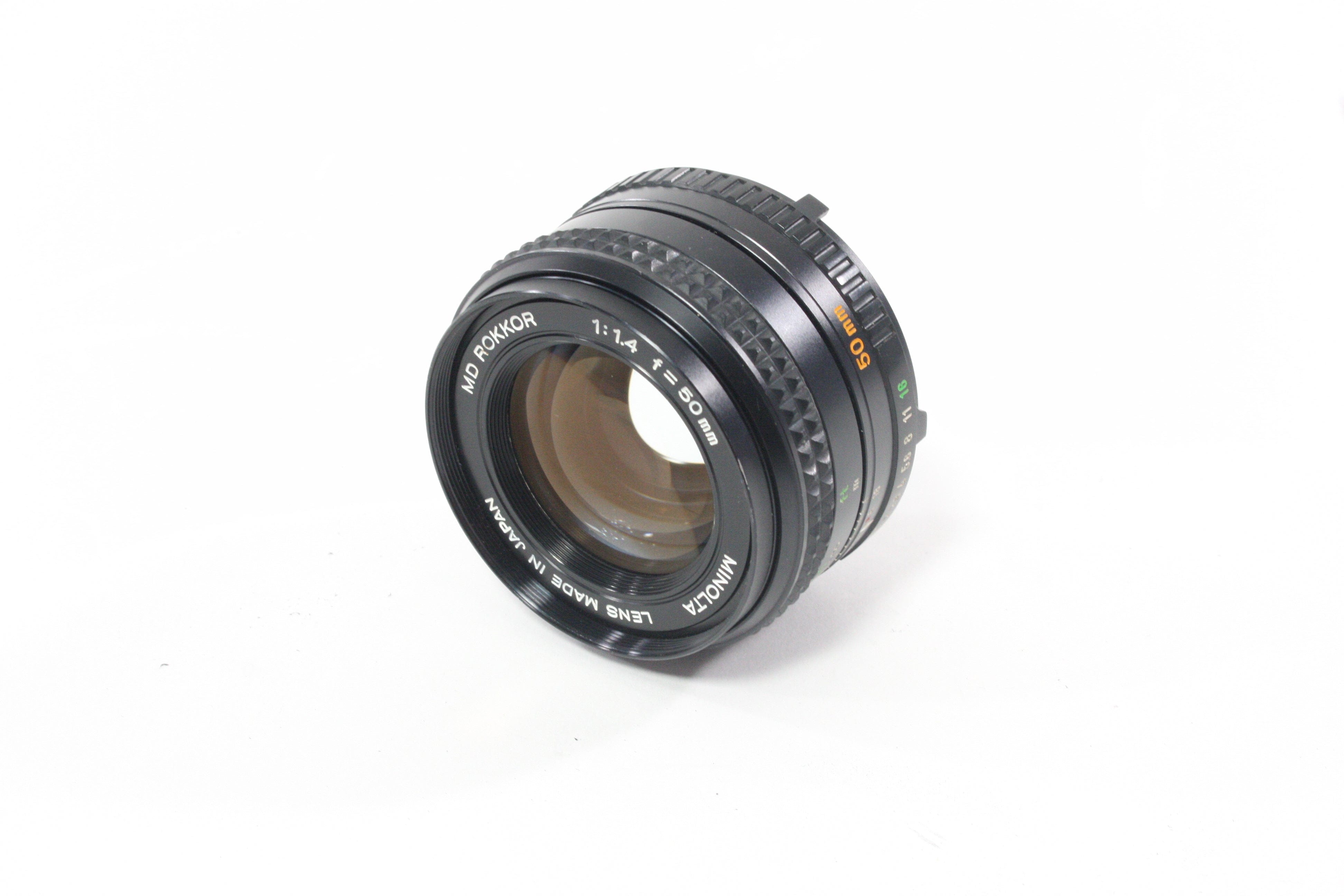 Minolta 50mm f/1.4 MD Rokkor Lens for Minolta MD Mount