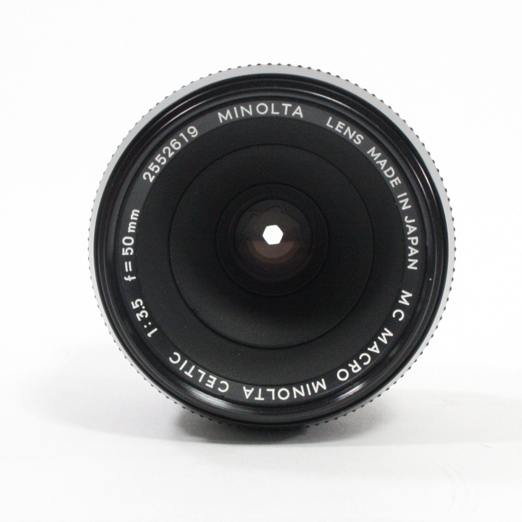 Minolta 50mm f/3.5 MC Celtic Macro Lens for Minolta MD Mount