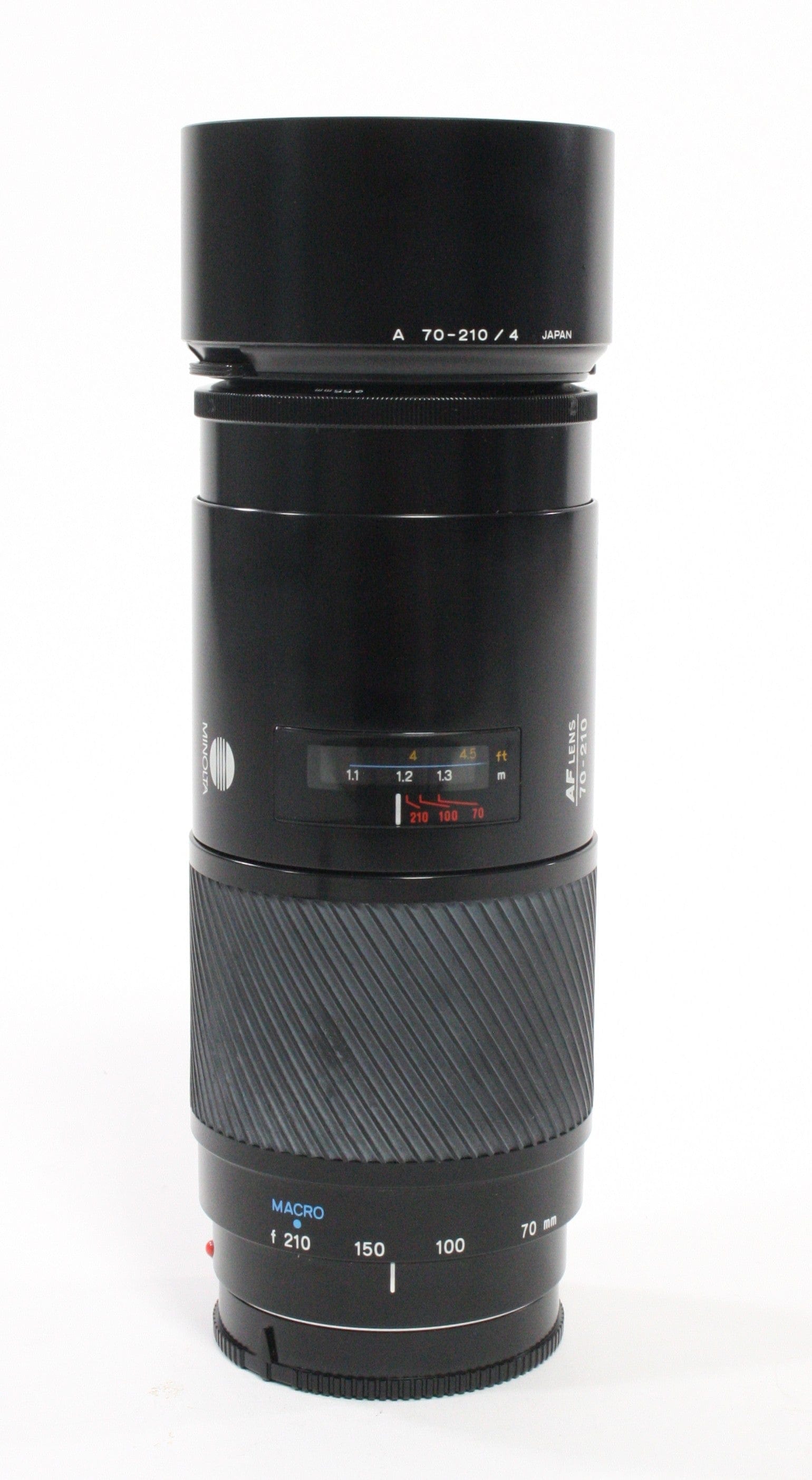 Minolta 70-210mm f/4 lens for A Mount AF Maxxum