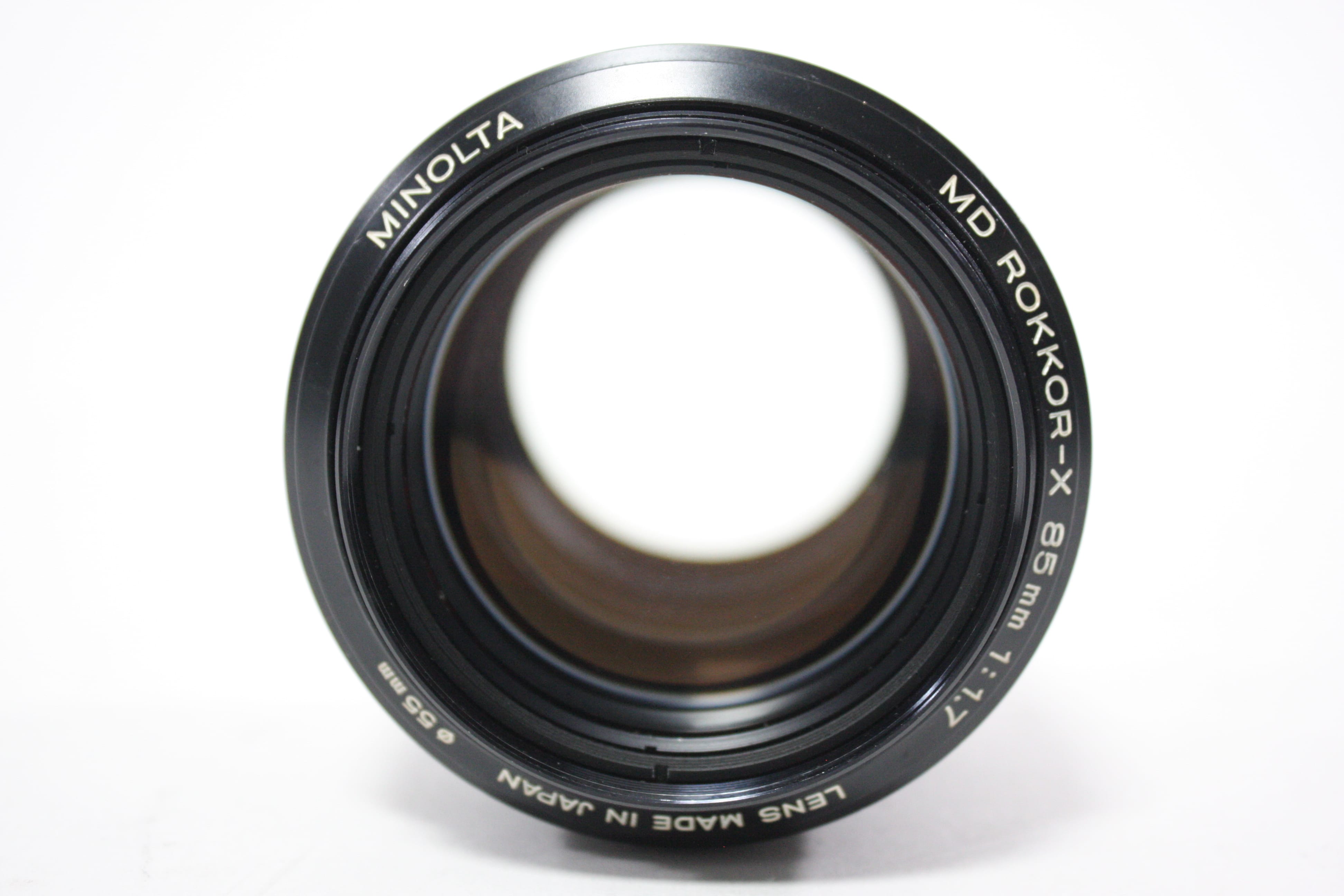 Minolta 85mm f/1.7 Rokkor-X Lens for MD Mount