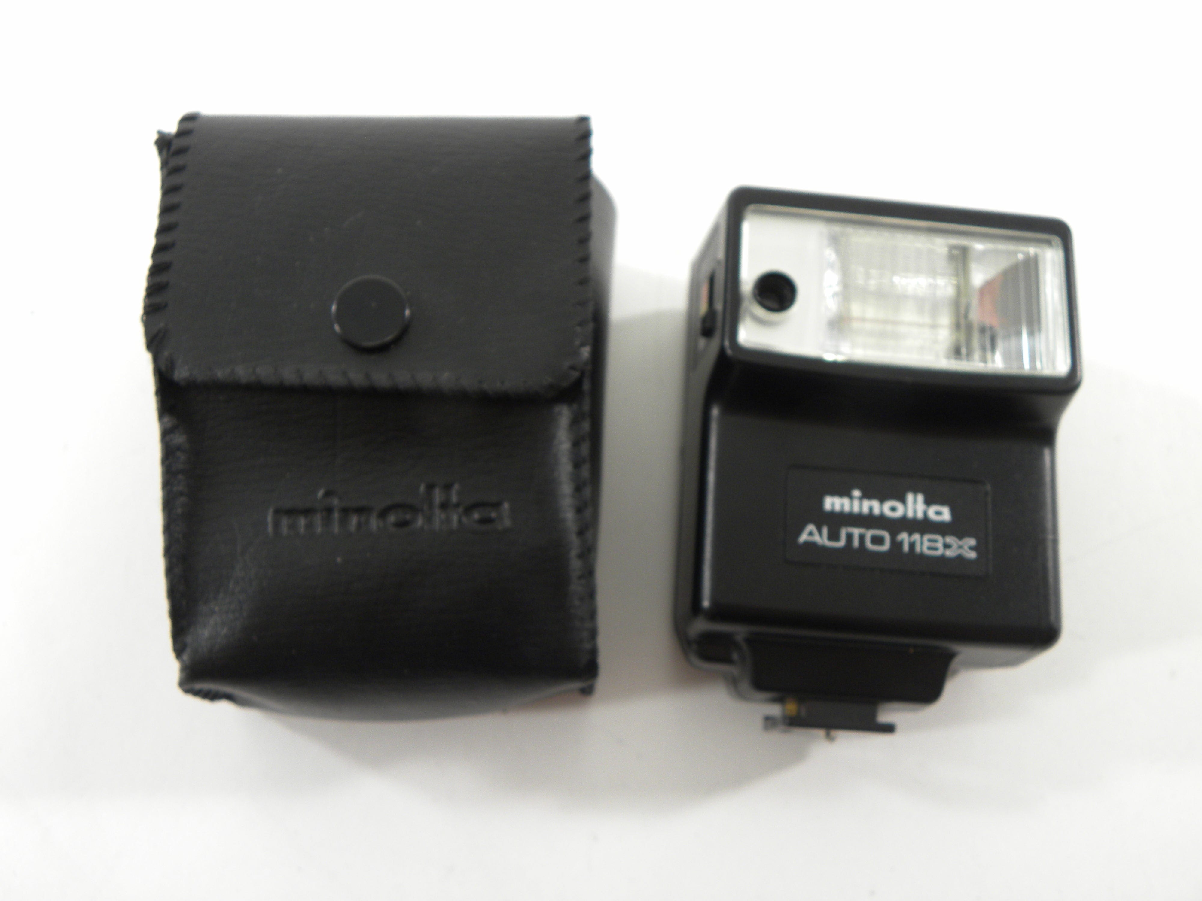 Minolta Auto 118x Shoe Mount Flash