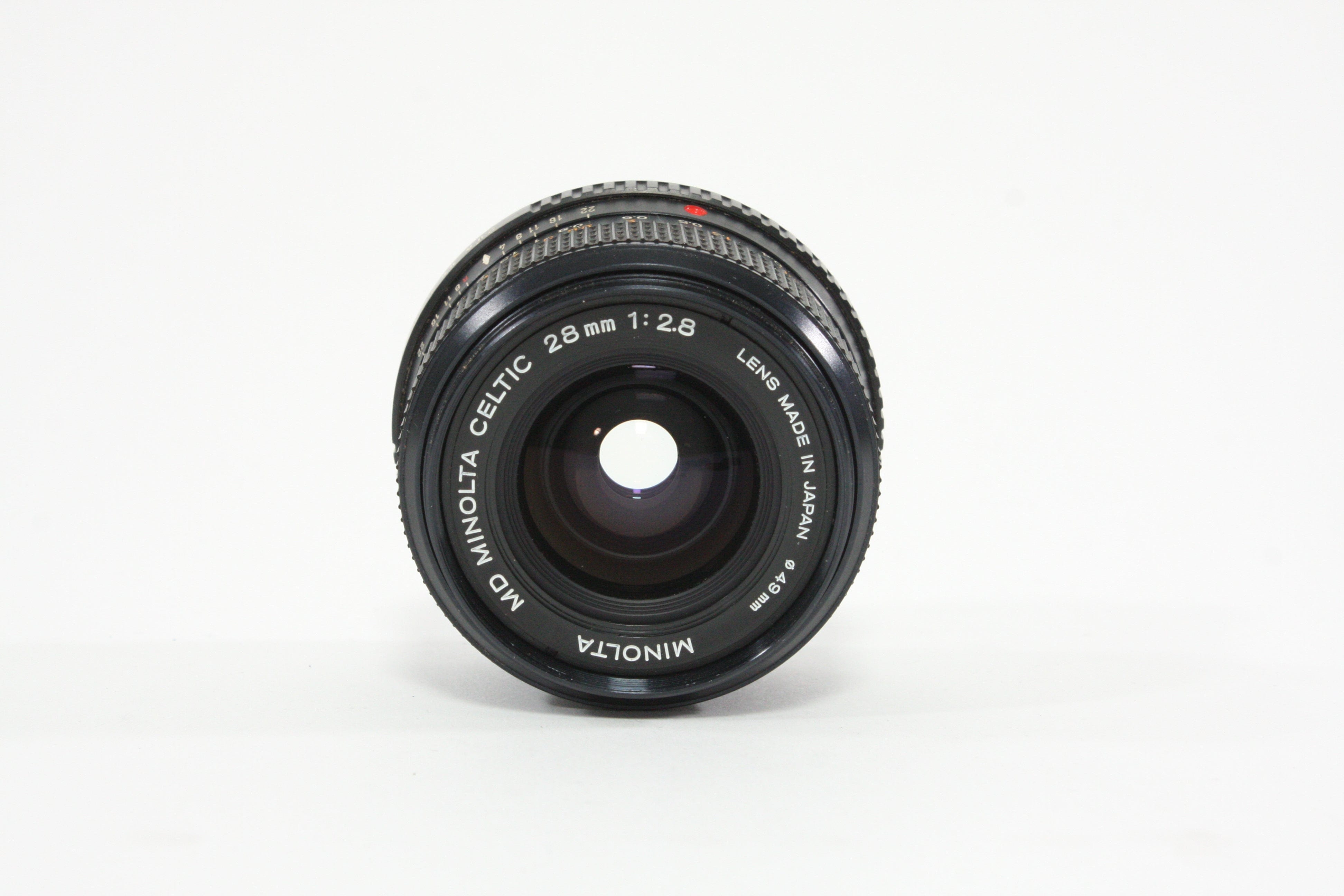 Minolta Celtic 28mm F2.8 MD Mount