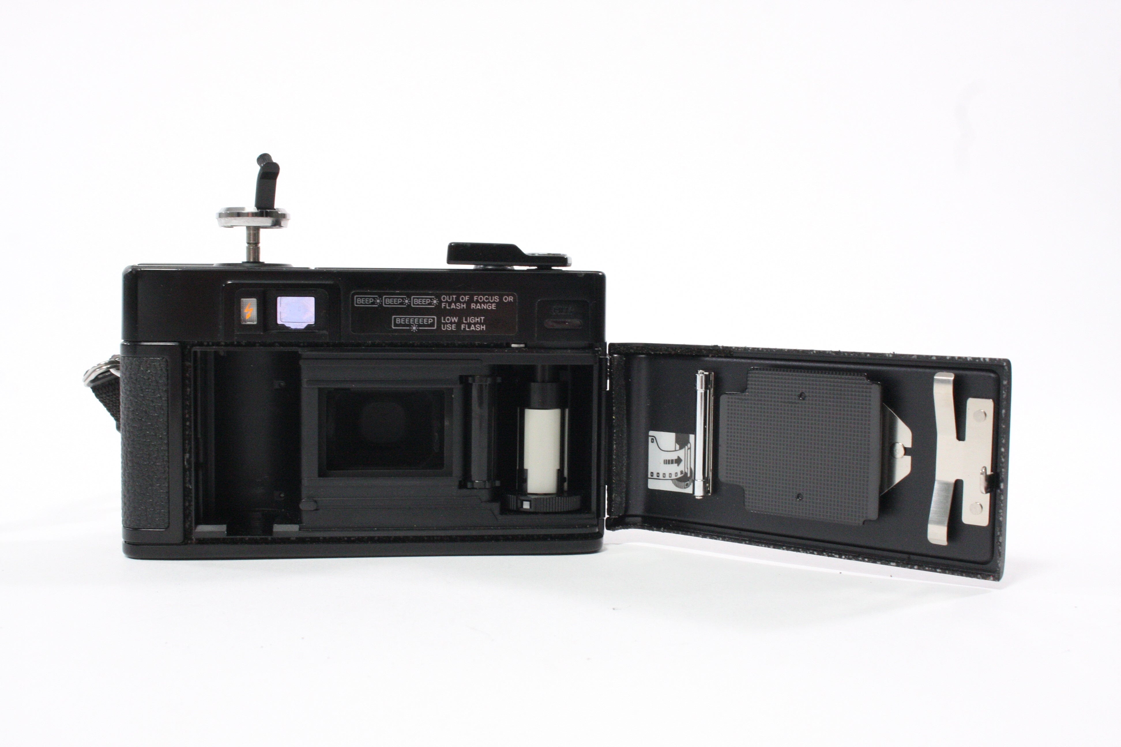 Minolta Hi-Matic AF2 35mm Camera with Case