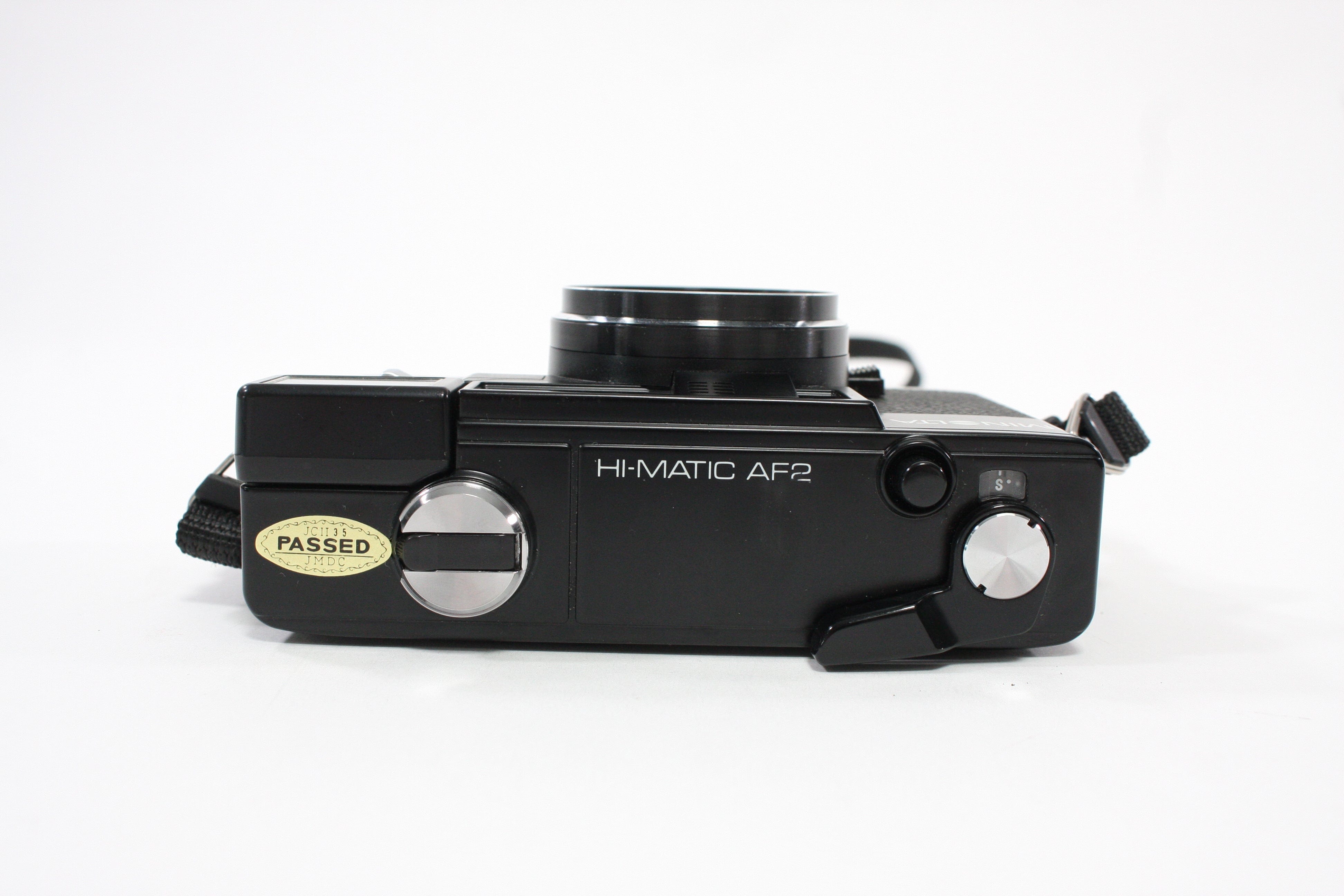 Minolta Hi-Matic AF2 with Case and Auxillary Lens