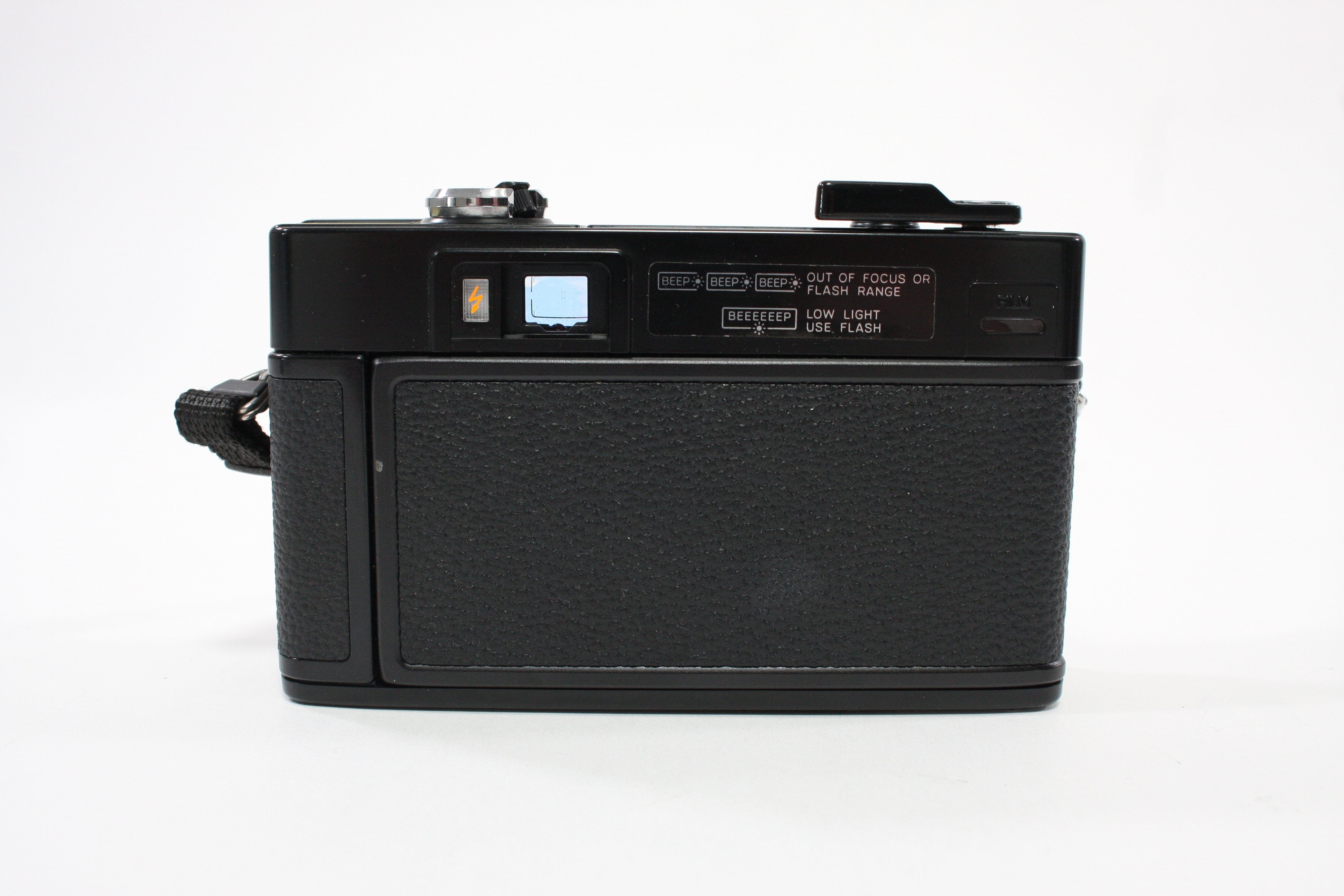 Minolta Hi-Matic AF2 with Case and Auxillary Lens