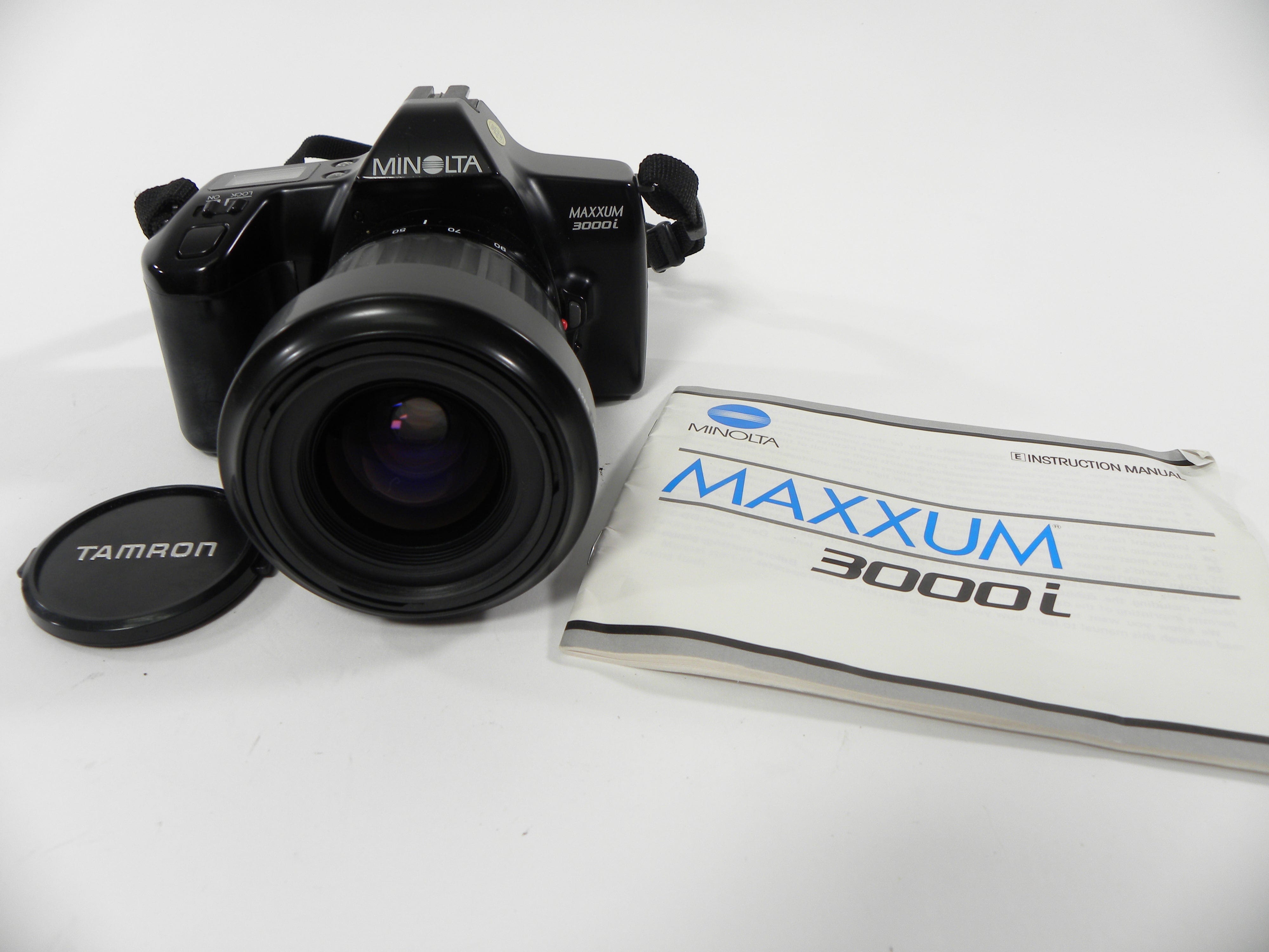 Minolta Maxxum 3000i 35mm SLR w/Tamron AF 35-90mm f4-5.6
