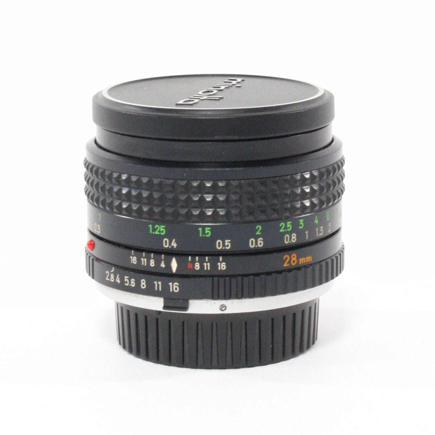 Minolta MC W. Rokkor 28mm f/2.8 lens