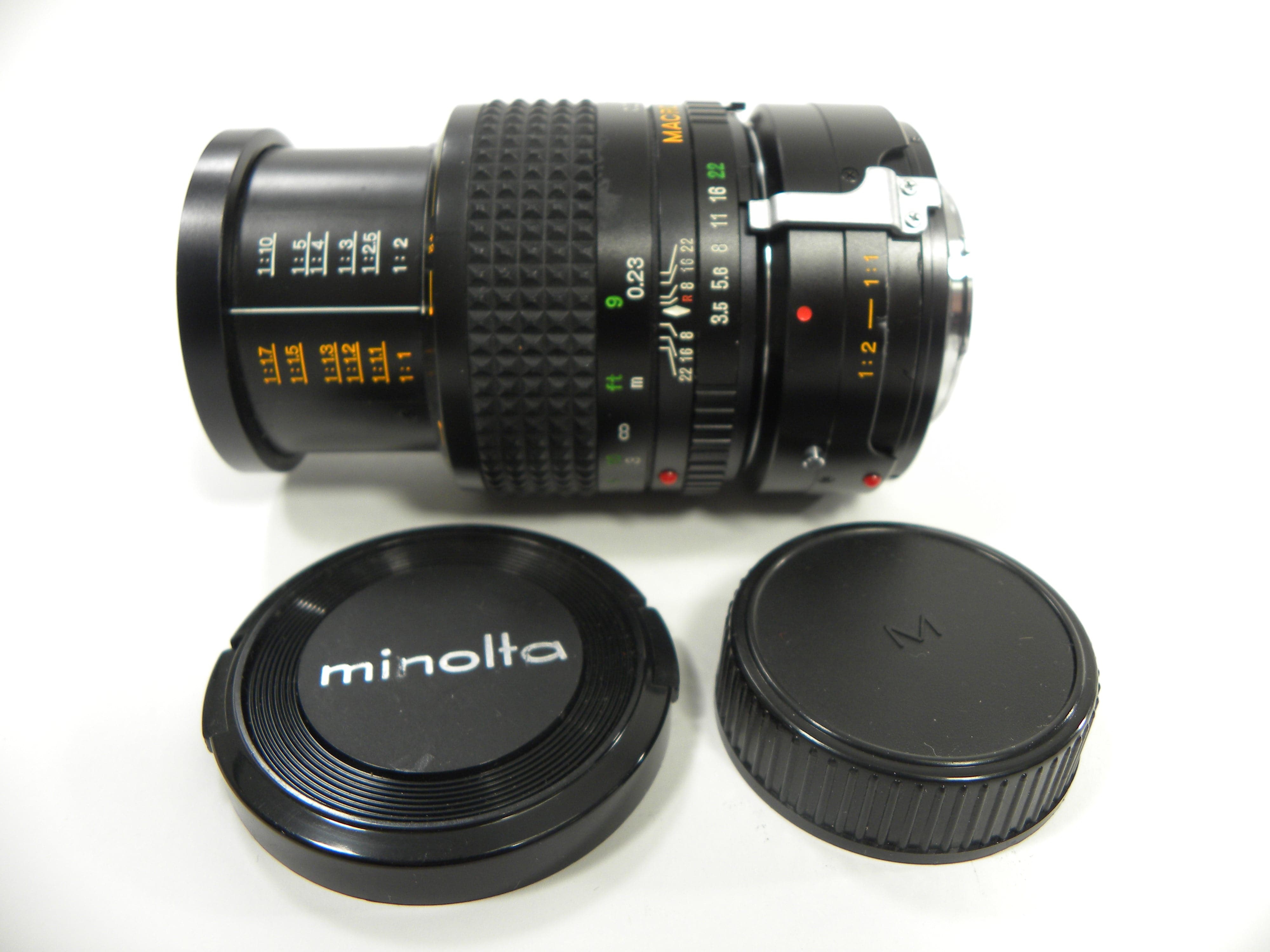 Minolta MD Macro Rokkor-X 50mm f3.5 w/Adapter