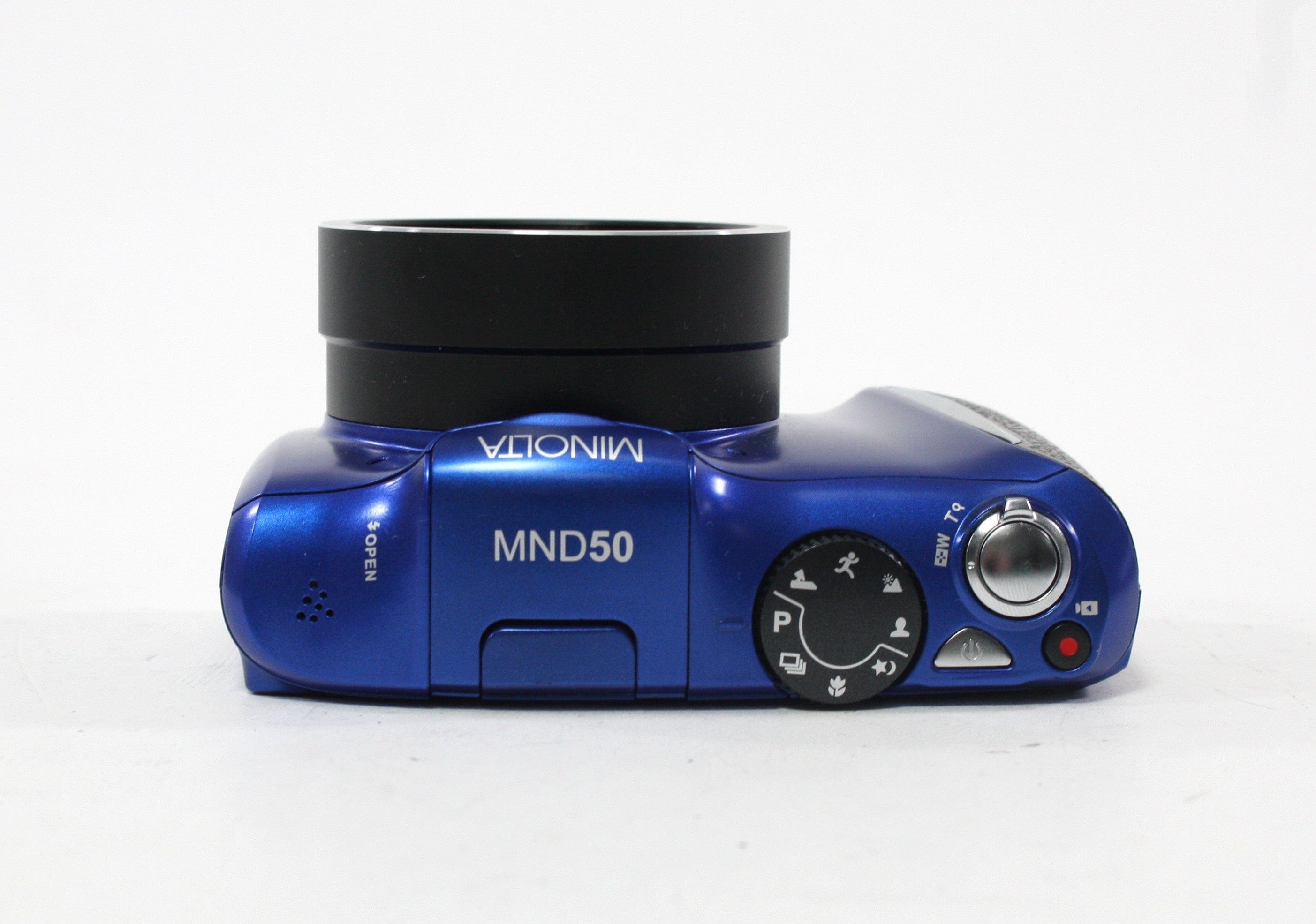 Minolta MND 50 Digital Point-and-Shoot Camera 16x Zoom 48.0mp (Blue)