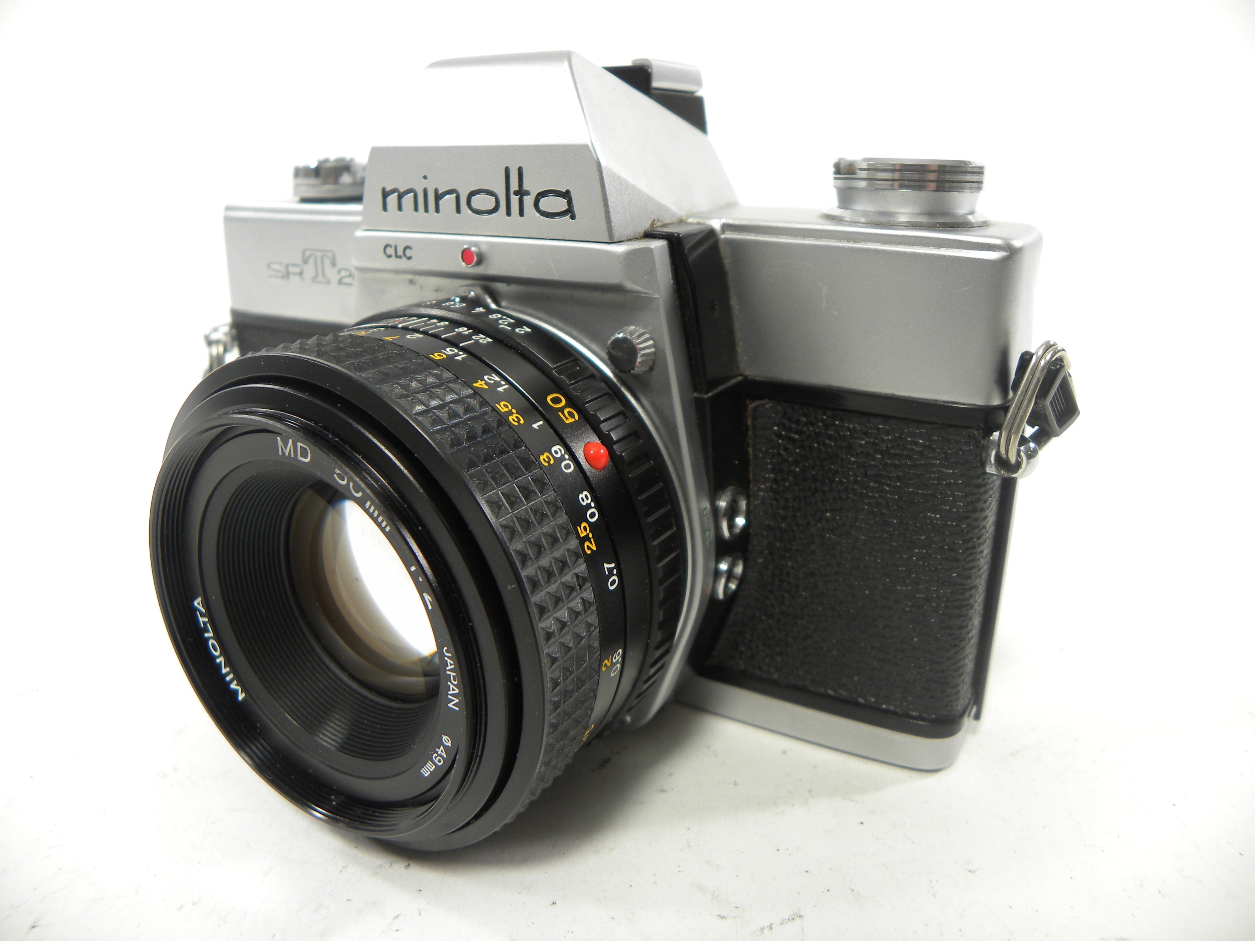 Minolta SRT200 35mm SLR w/MD 50mm f2