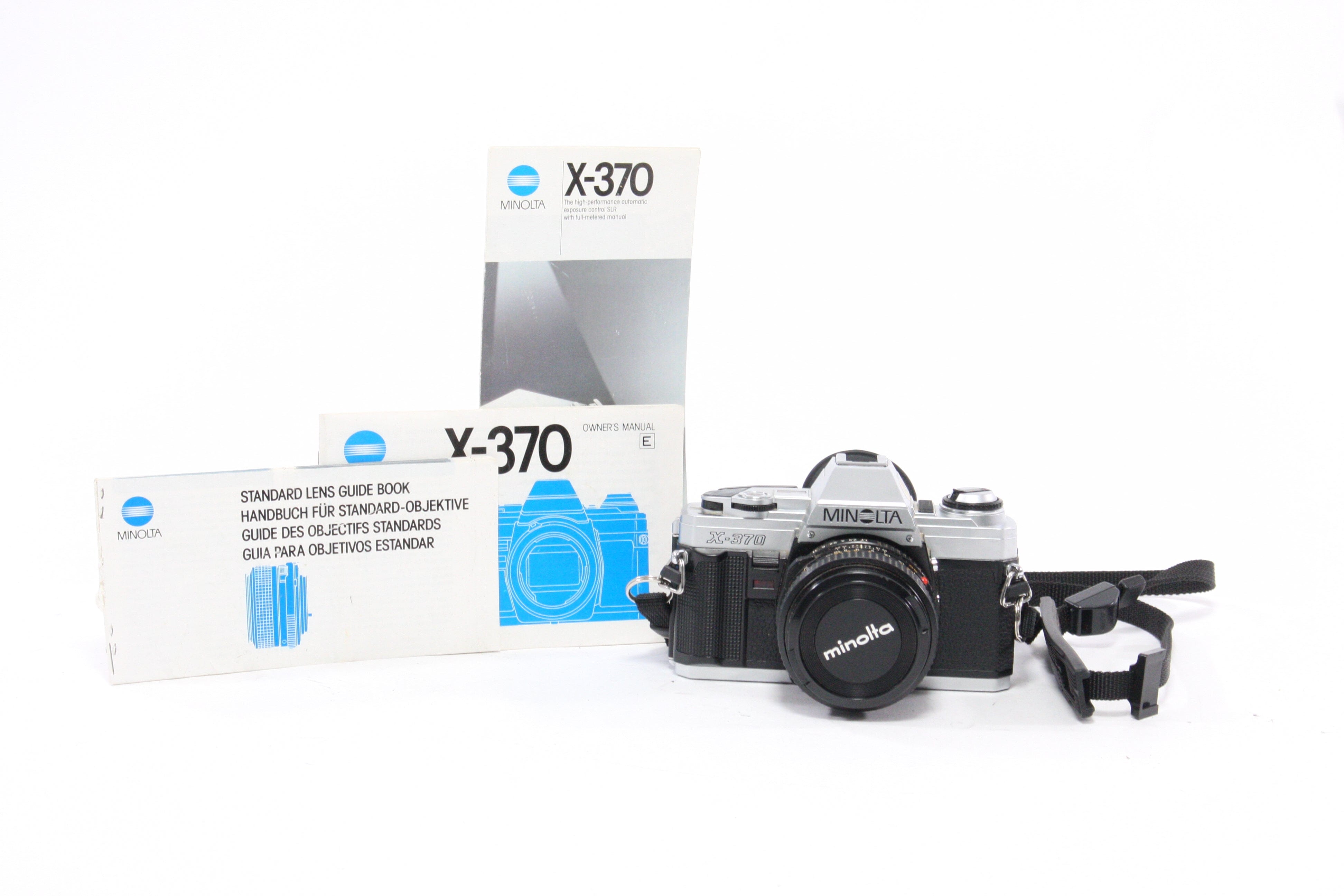Minolta X-370 35mm SLR Camera with 50mm f/1.7 Lens