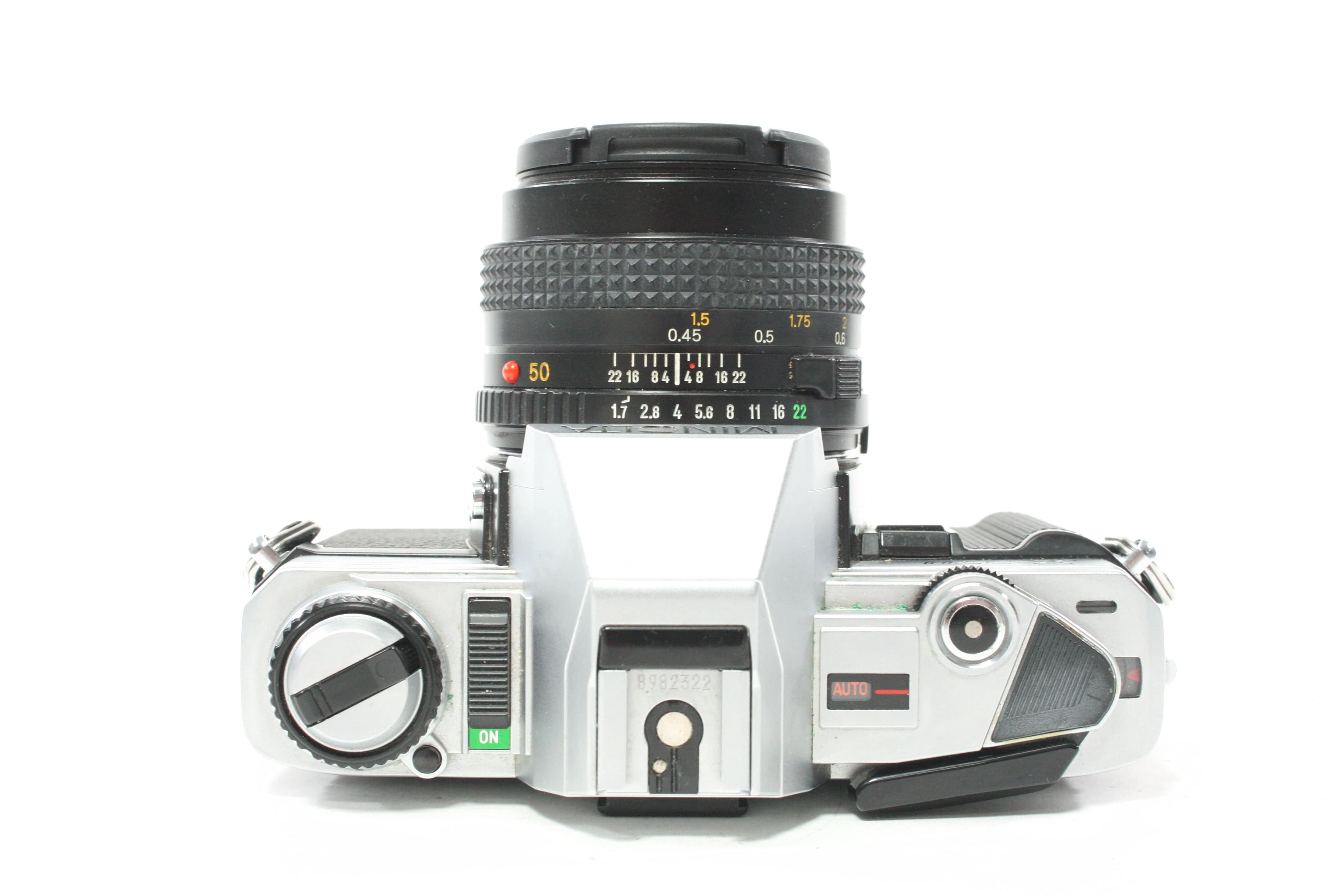 Minolta X-370 35mm SLR Camera with 50mm f/1.7 Lens
