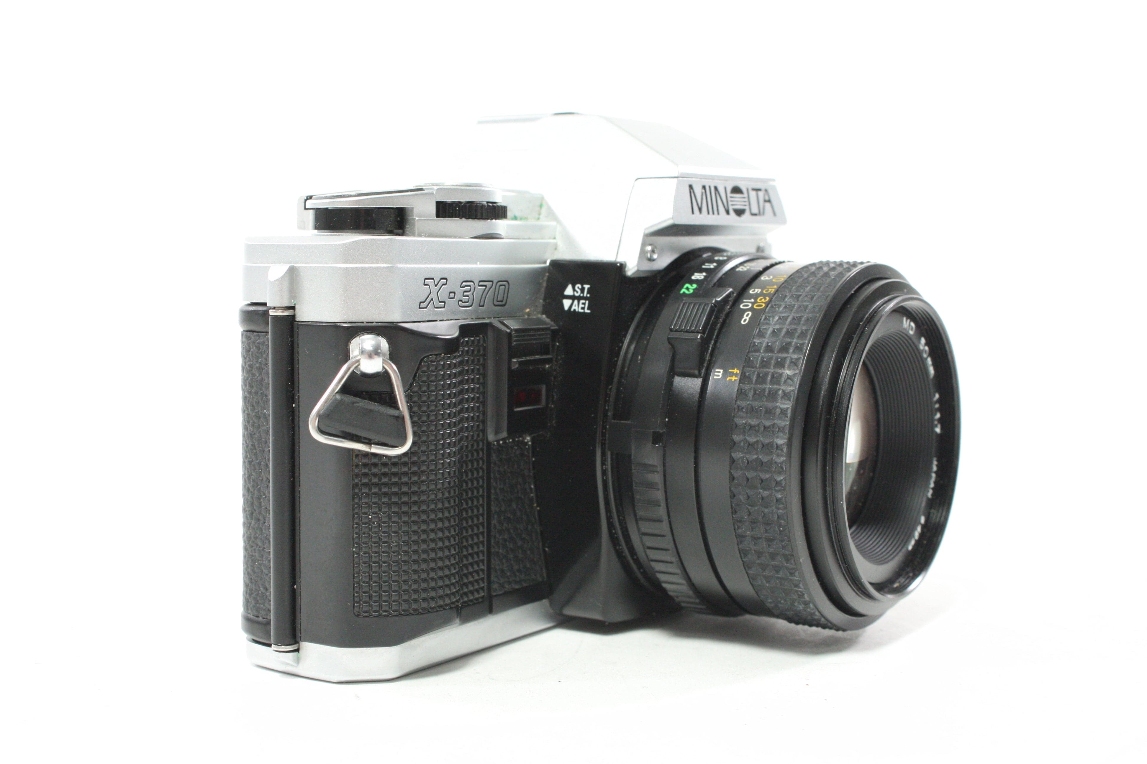 Minolta X-370 35mm SLR Camera with 50mm f/1.7 Lens