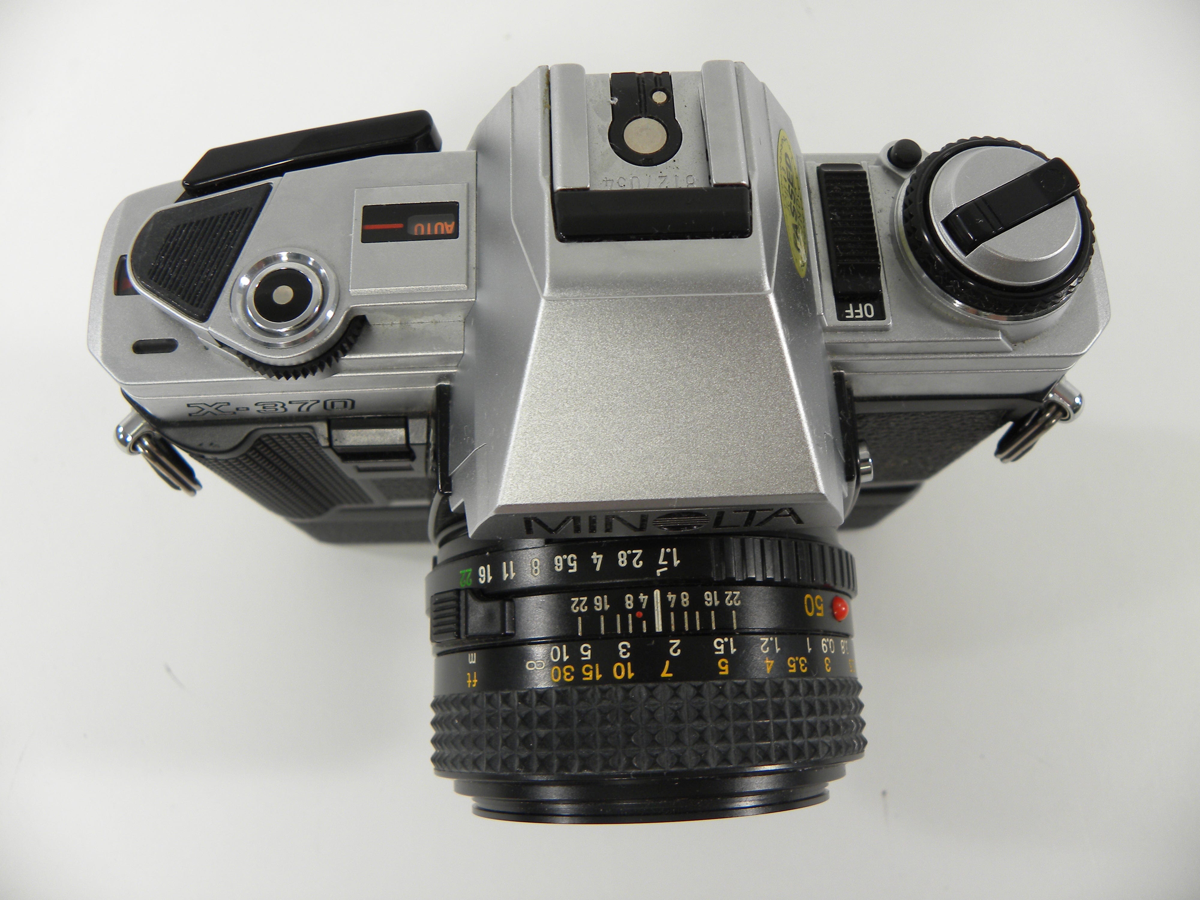 Minolta X-370 35mm SLR w/MD 50mm f1.7