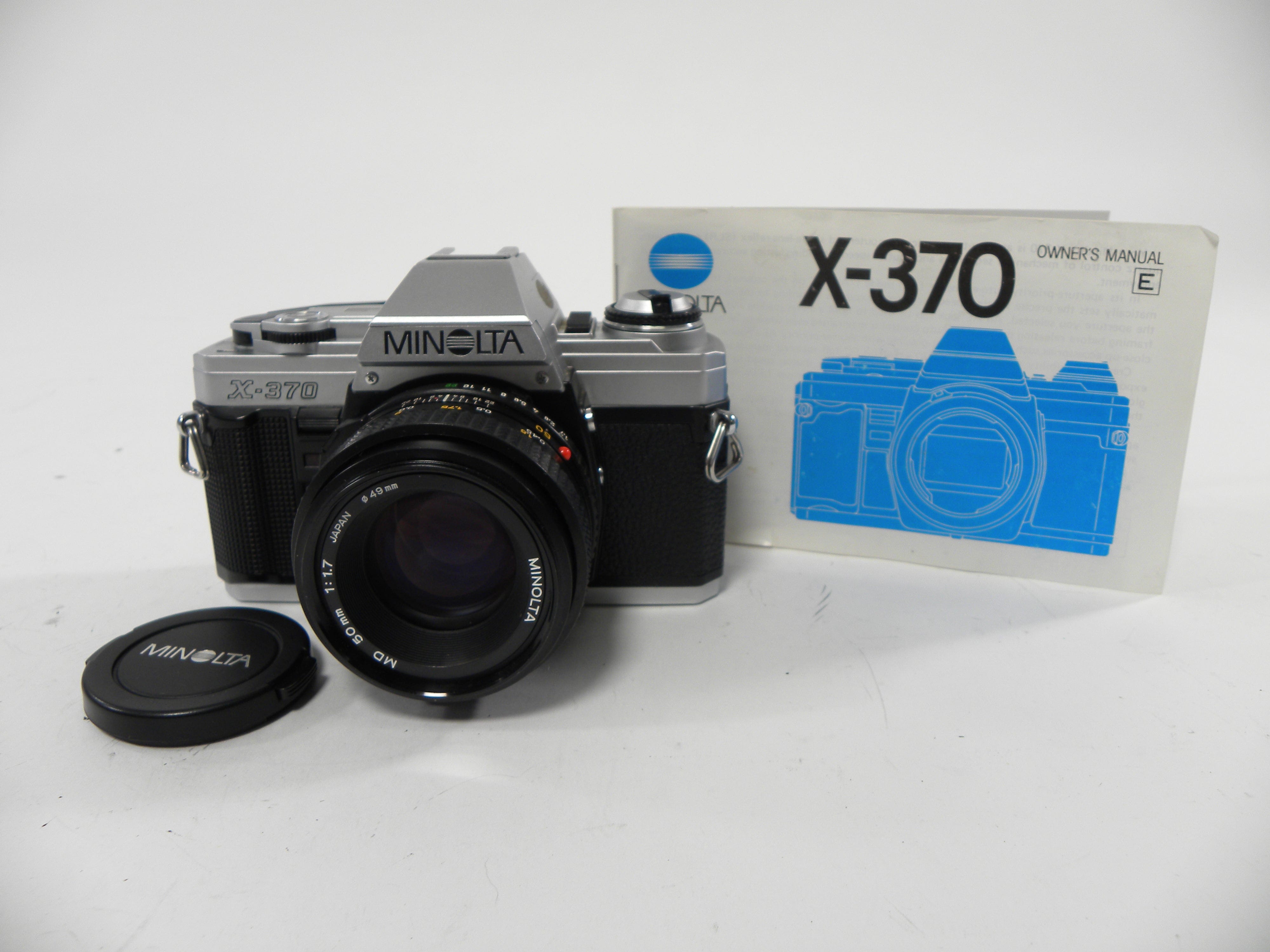 Minolta X-370 35mm SLR w/MD 50mm f1.7