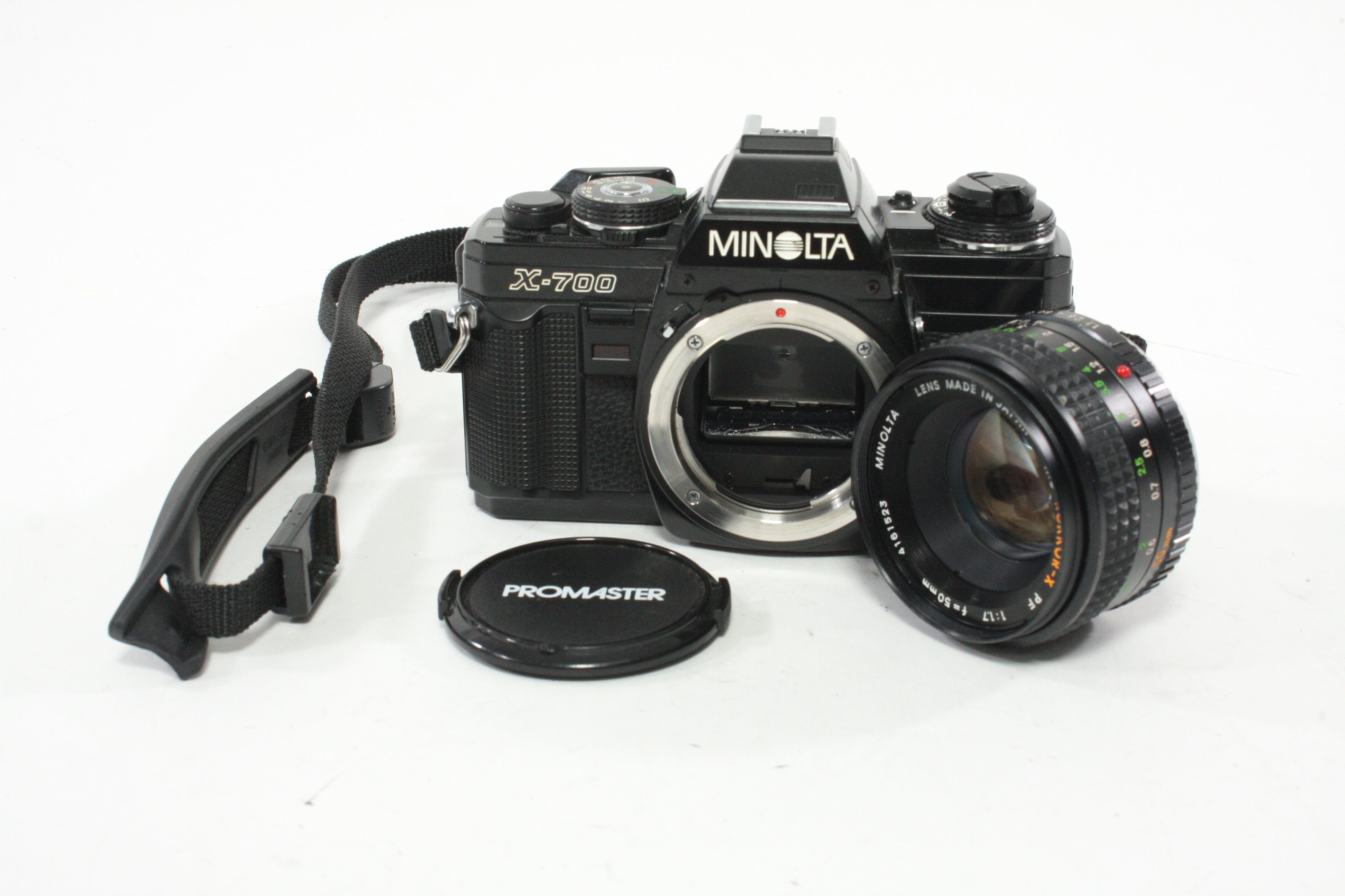 Minolta X-700 35mm SLR Camera with Rokkor-X 50mm f/1.7 PF Lens