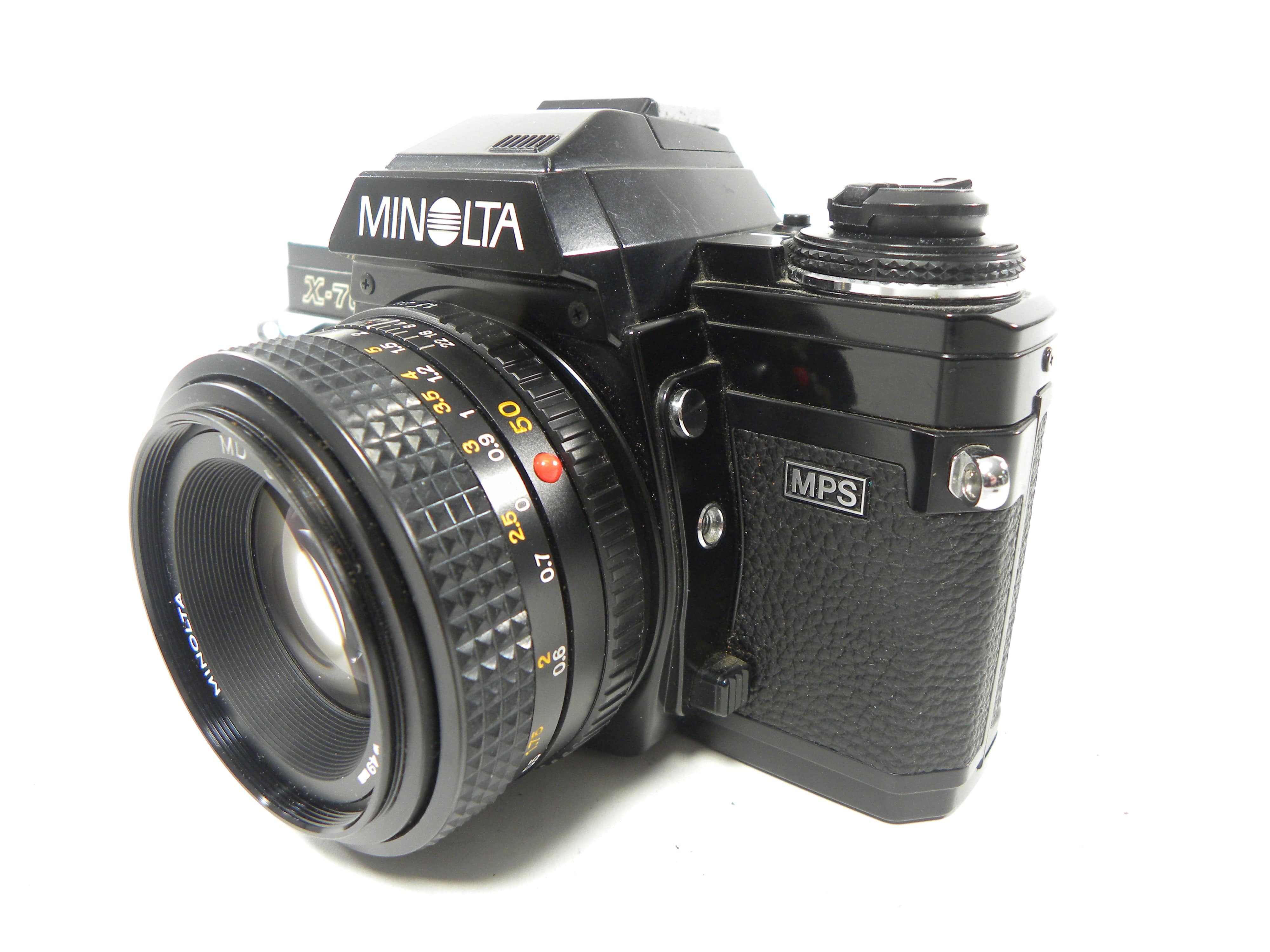 Minolta X-700 35mm SLR w/MD 50mm f1.7