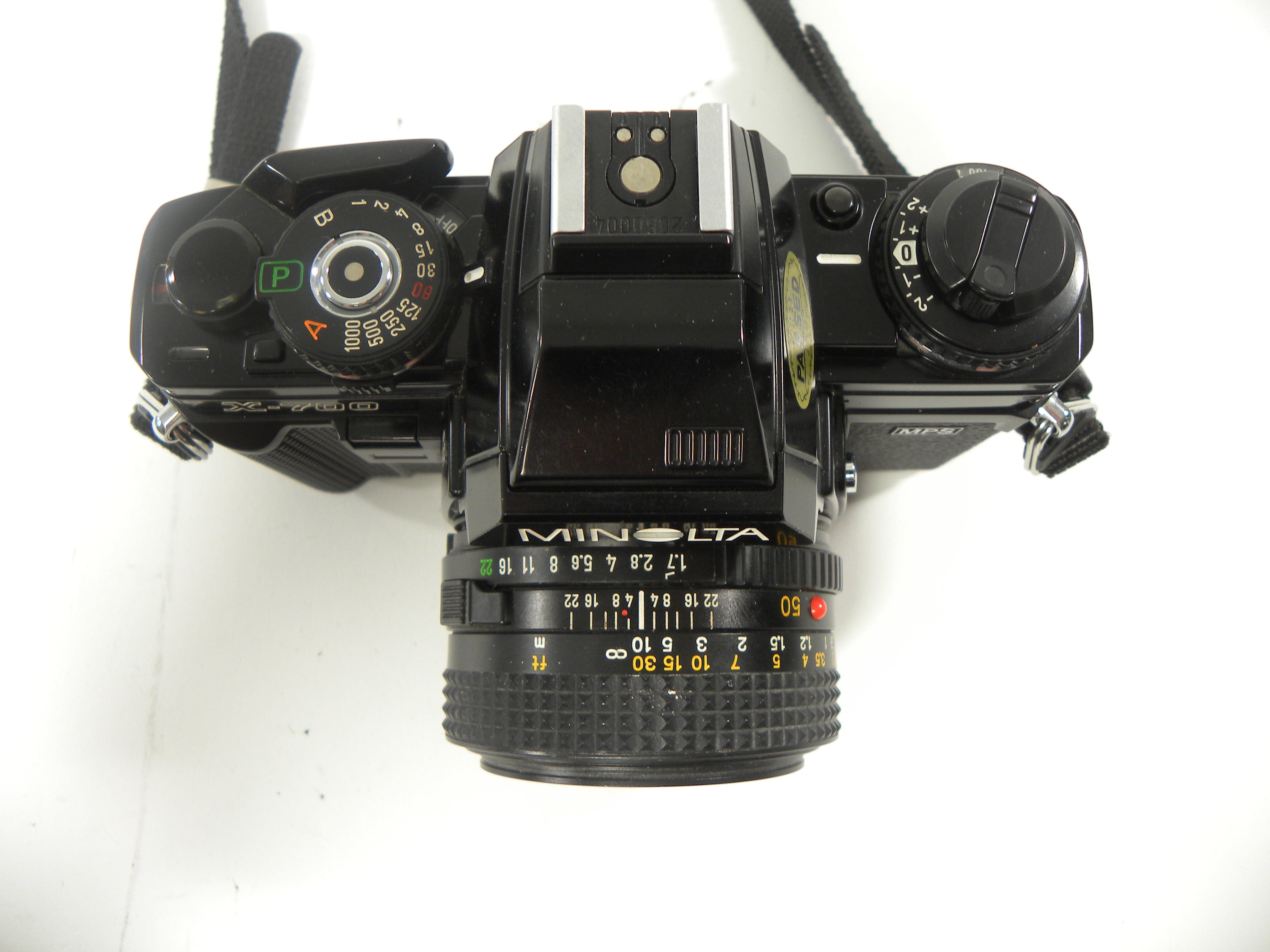 Minolta X-700 35mm SLR w/MD 50mm f1.7