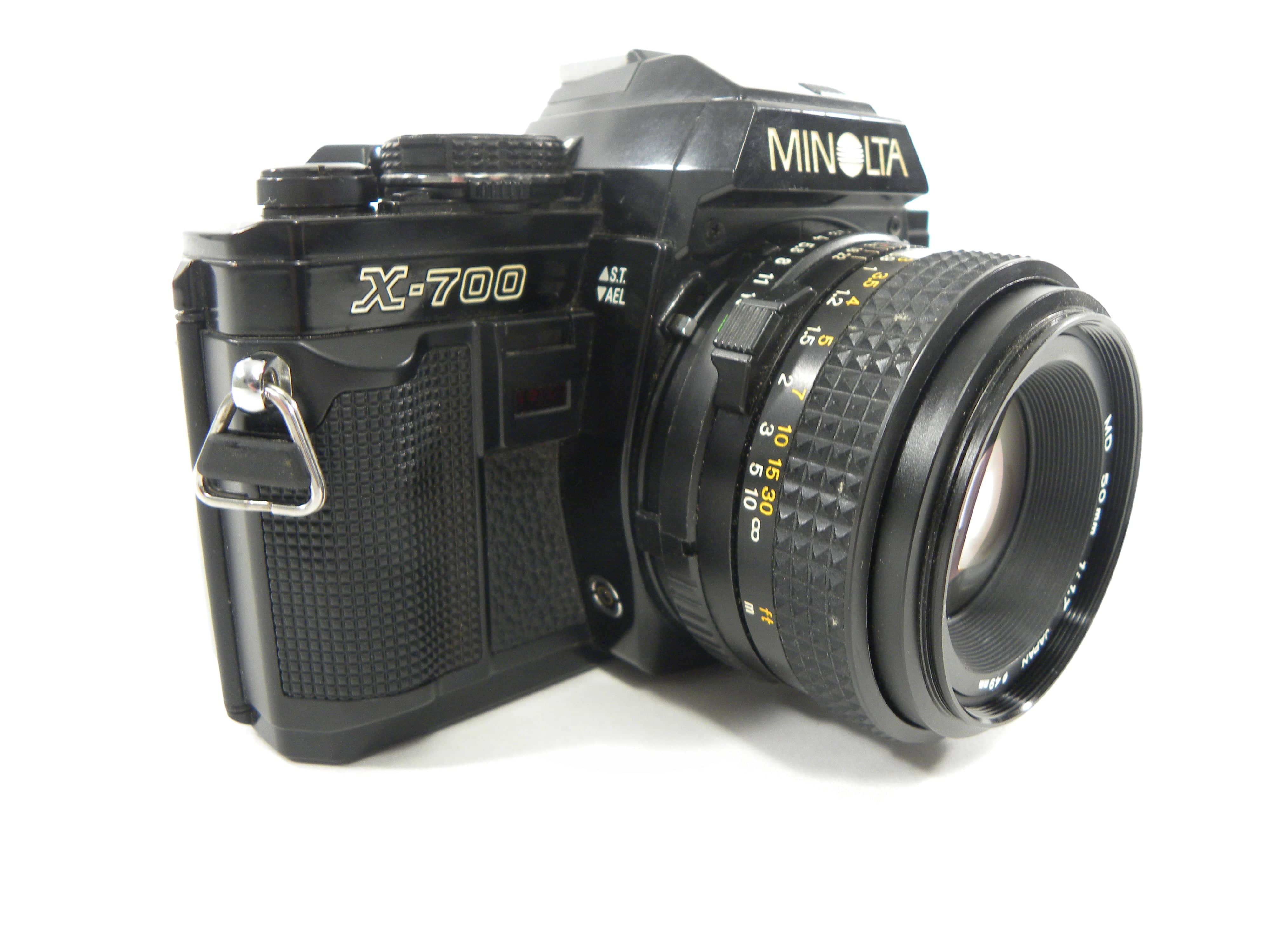 Minolta X-700 35mm SLR w/MD 50mm f1.7
