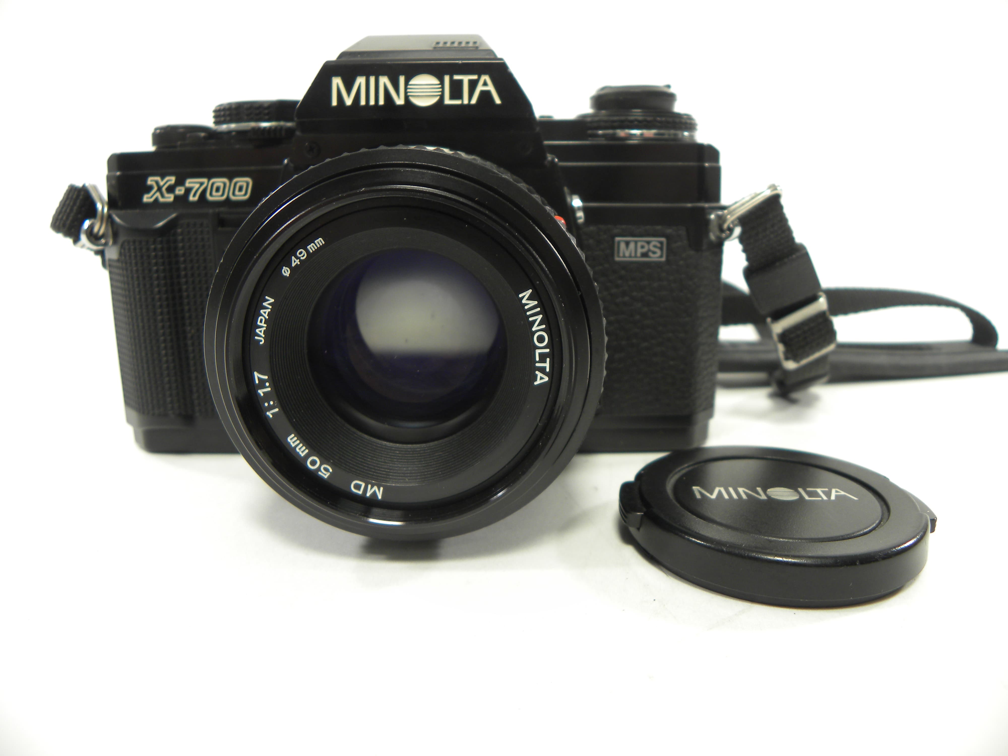 Minolta X-700 35mm SLR w/MD 50mmf1.7