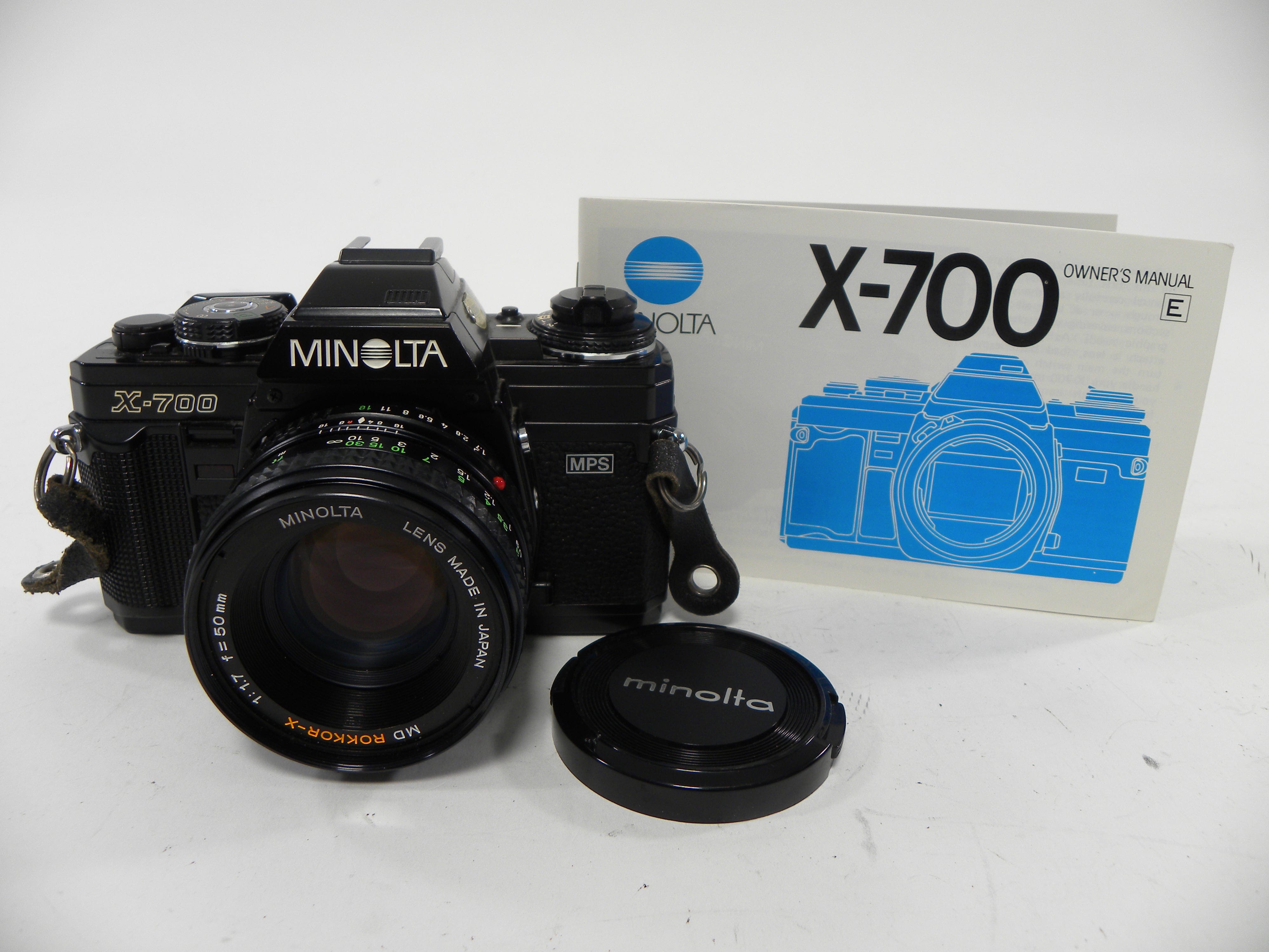 Minolta X-700 35mm SLR w/MD Rokkor-X 50mm f1.7