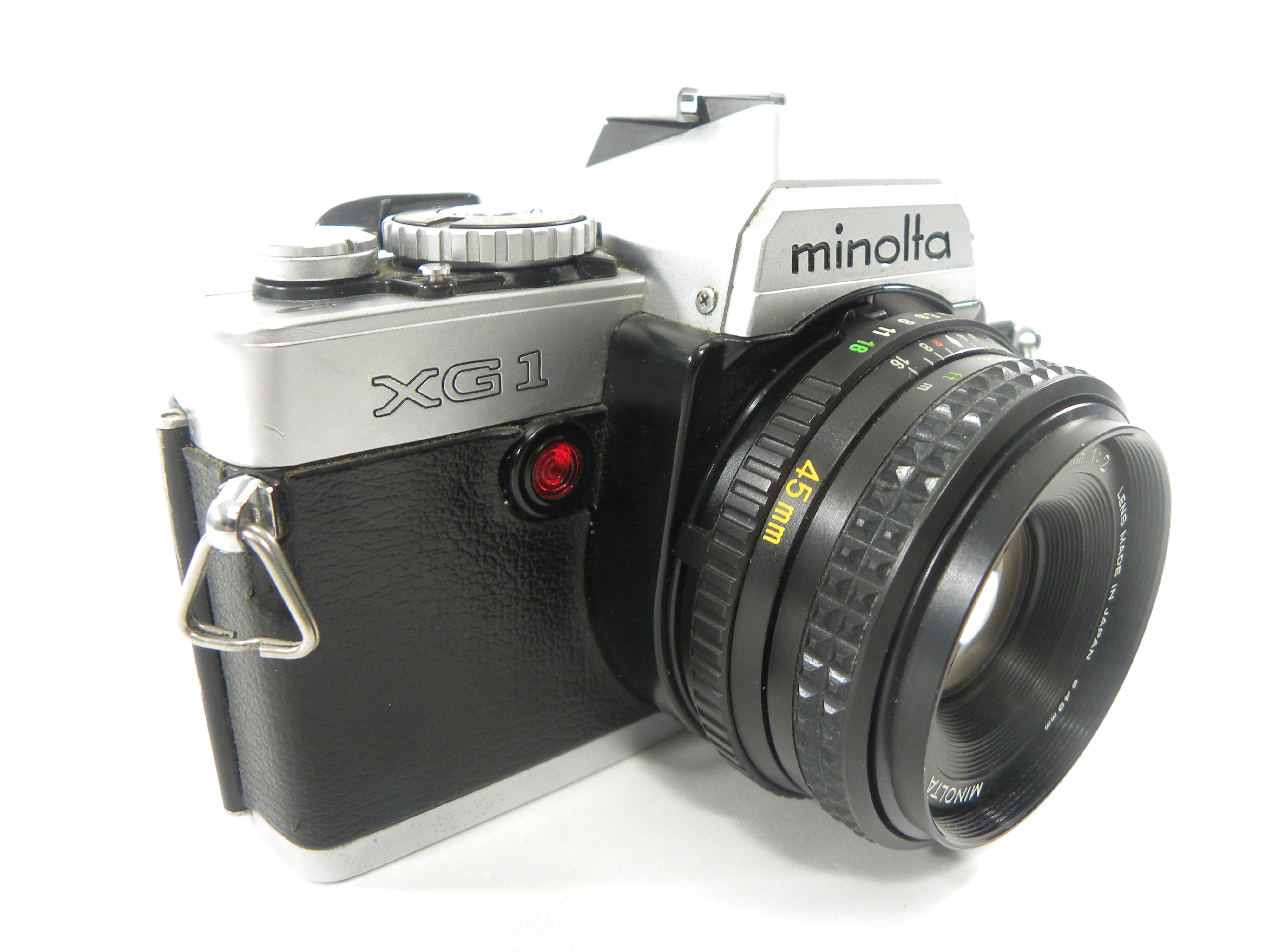 Minolta XG-1 35mm SLR Camera w/MD Rokkor-X 45mm f2