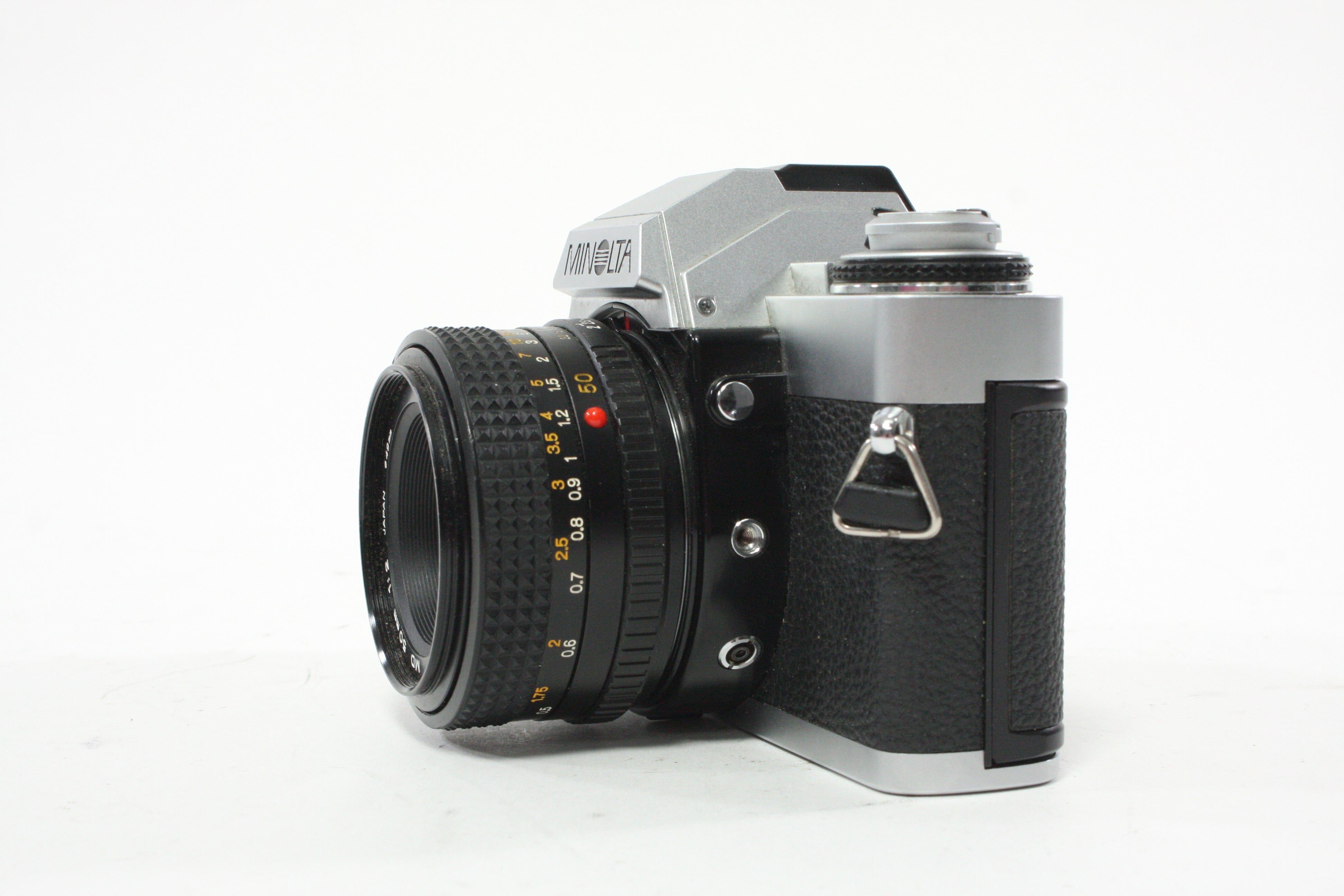 Minolta XG-1 35mm SLR Camera with 50mm f/2 MD Lens