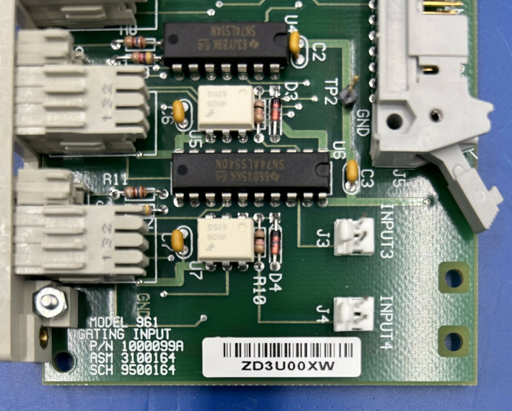 MODEL 961 GATING INPUT BOARD (3100164-00 REV E SIEMENS