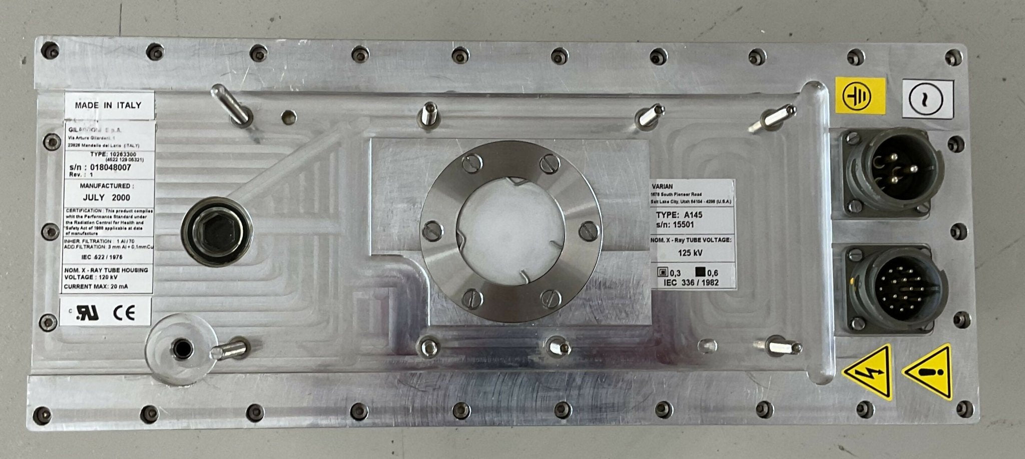 MONOBLOCK X-RAY TUBE A145 (4522 129 05321/10263300 PHILIPS/VARIAN