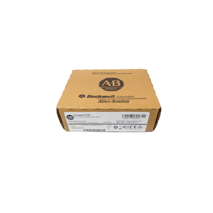 ALLEN BRADLEY 1769-ECR SER. A VER. 01 24VDC DATE: 2022 NSFS