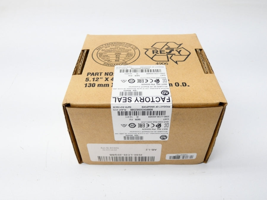 ALLEN BRADLEY 2080-LC20-20QBB SER. C F/W 12.011 DATE: 2021 NSFS