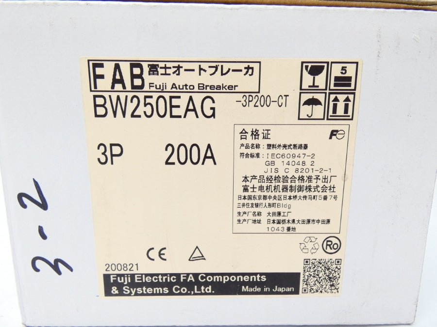 FUJI ELECTRIC BW250EAG-3P200 690V 200A NSMP