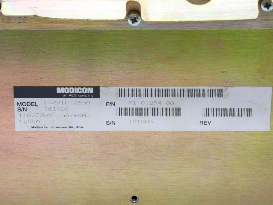 MODICON 557VIC12650 91-01254-00 110/230V UNMP