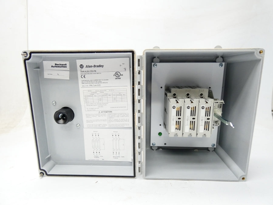 ALLEN BRADLEY 194R-KJ30-1753-PB SER. B 600VAC 30A NSMP