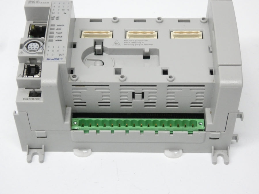 ALLEN BRADLEY 2080-LC50-24QBB SER. A F/W 10.011 24VDC/VAC 1A (AS PICTURED) UNMP