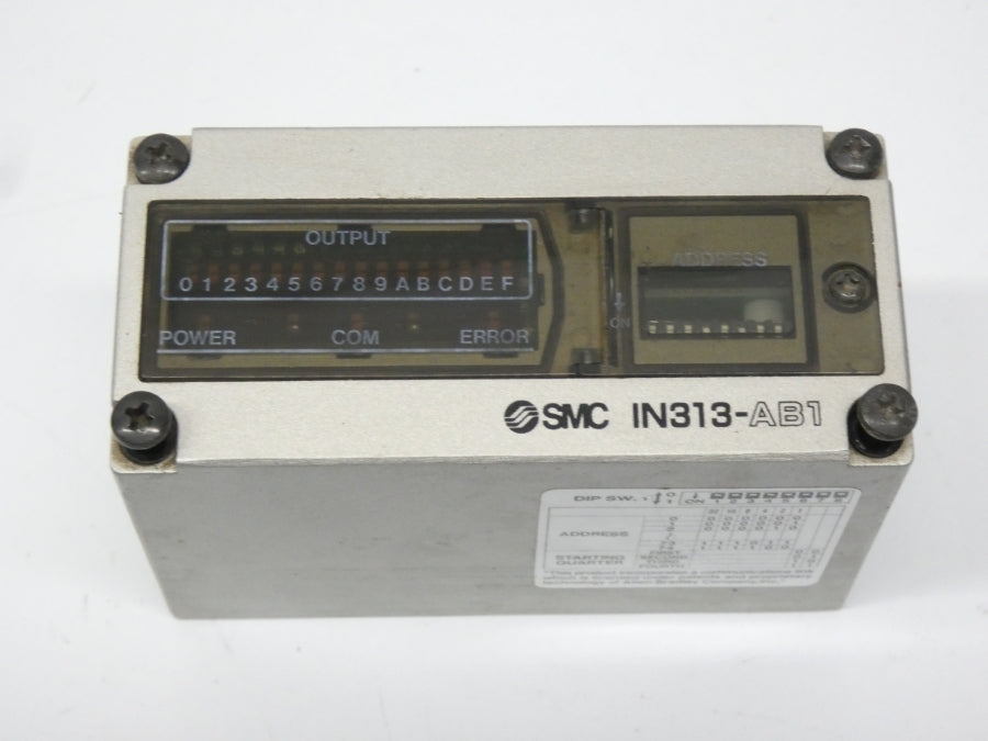 SMC IN313-AB1 24VDC UNMP