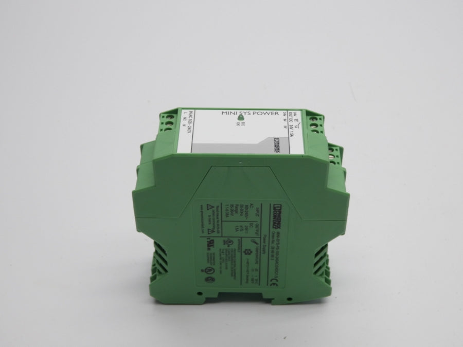 PHOENIX CONTACT MINI-SYS-PS-100-240AC/24DC/1.5 2866983 100-240VAC 1.5A NSNP