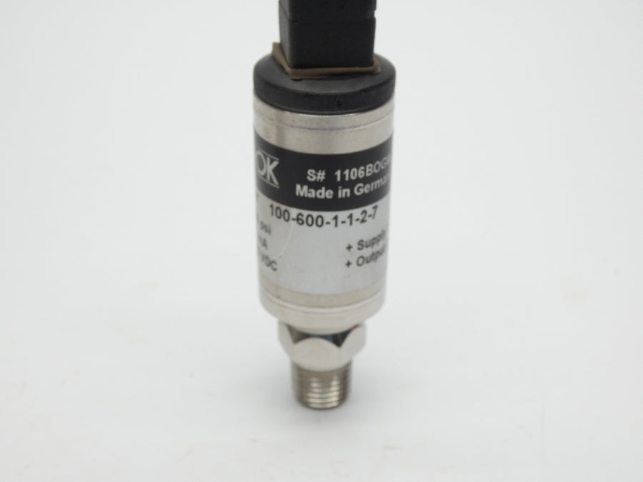 NOSHOK 100-600-1-1-2-7 10-30VDC 0-600PSI NSMP