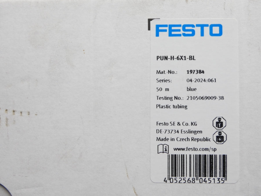 FESTO PUN-H-6X1-BL 197384 50M NSMP