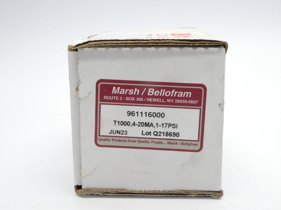 MARSH/BELLOFRAM 961116000 1-17PSI NSMP